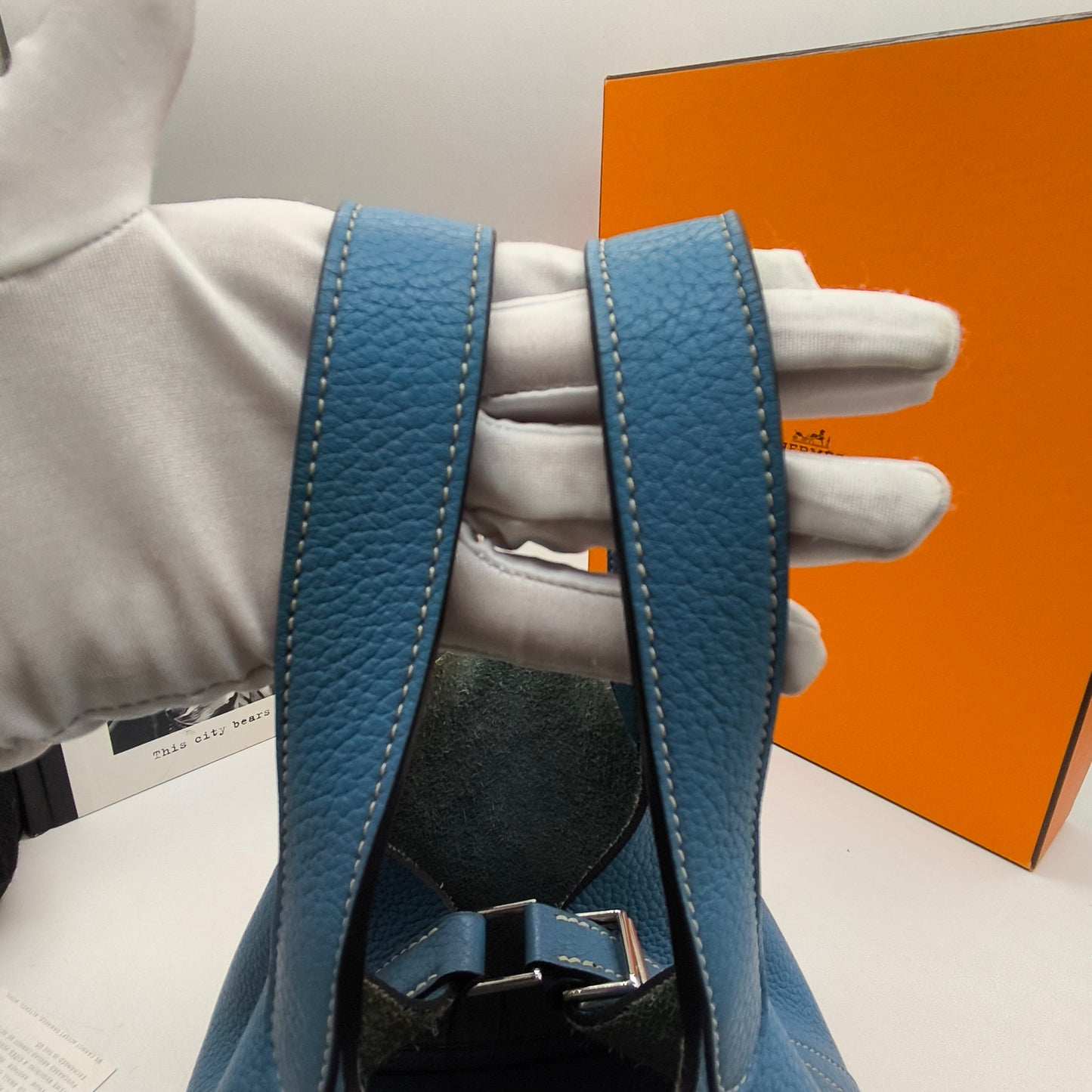 Hermès - Picotin Lock 18 - Togo leather - Blue - (Small)