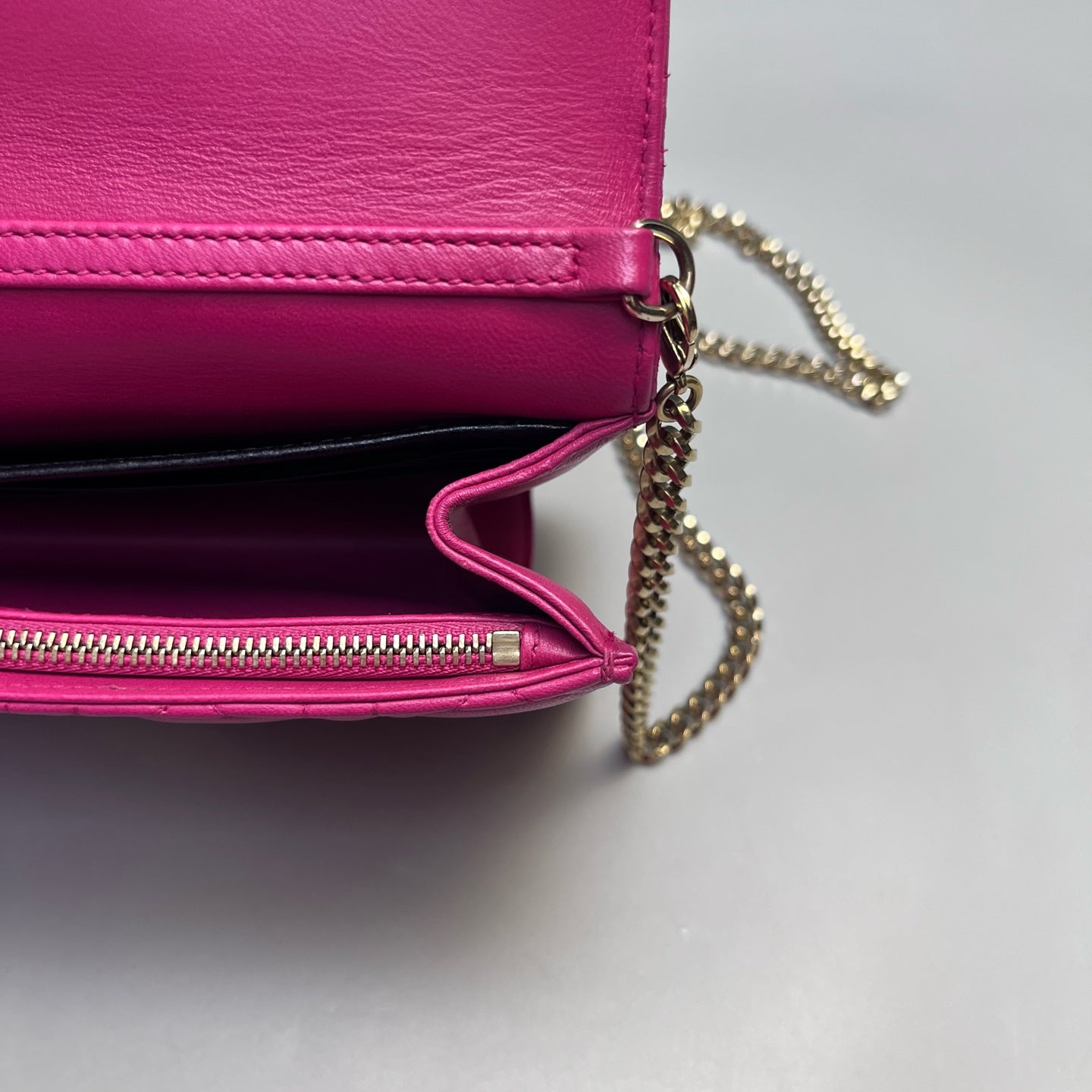 Dior - Diorama Chain Pouch - Lambskin leather - Pink - (mini)