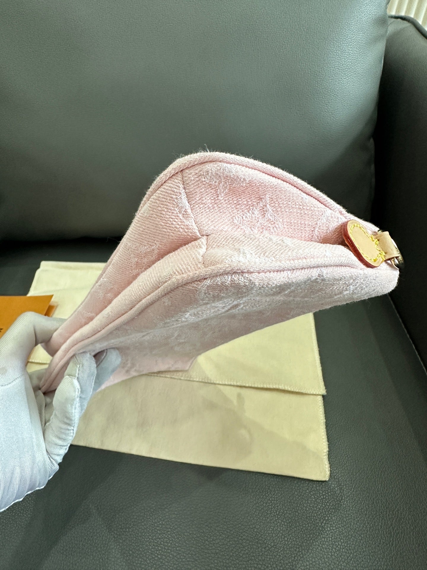 Louis Vuitton - LIV Pochette - Denim - Pink - (mini)