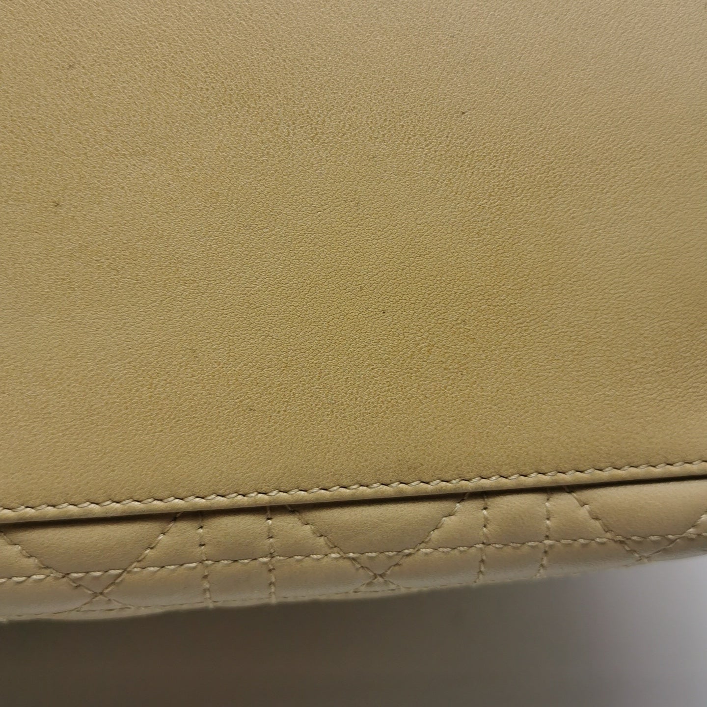 Dior - Lady Dior Tote - Lambskin leather - Beige - (Large)