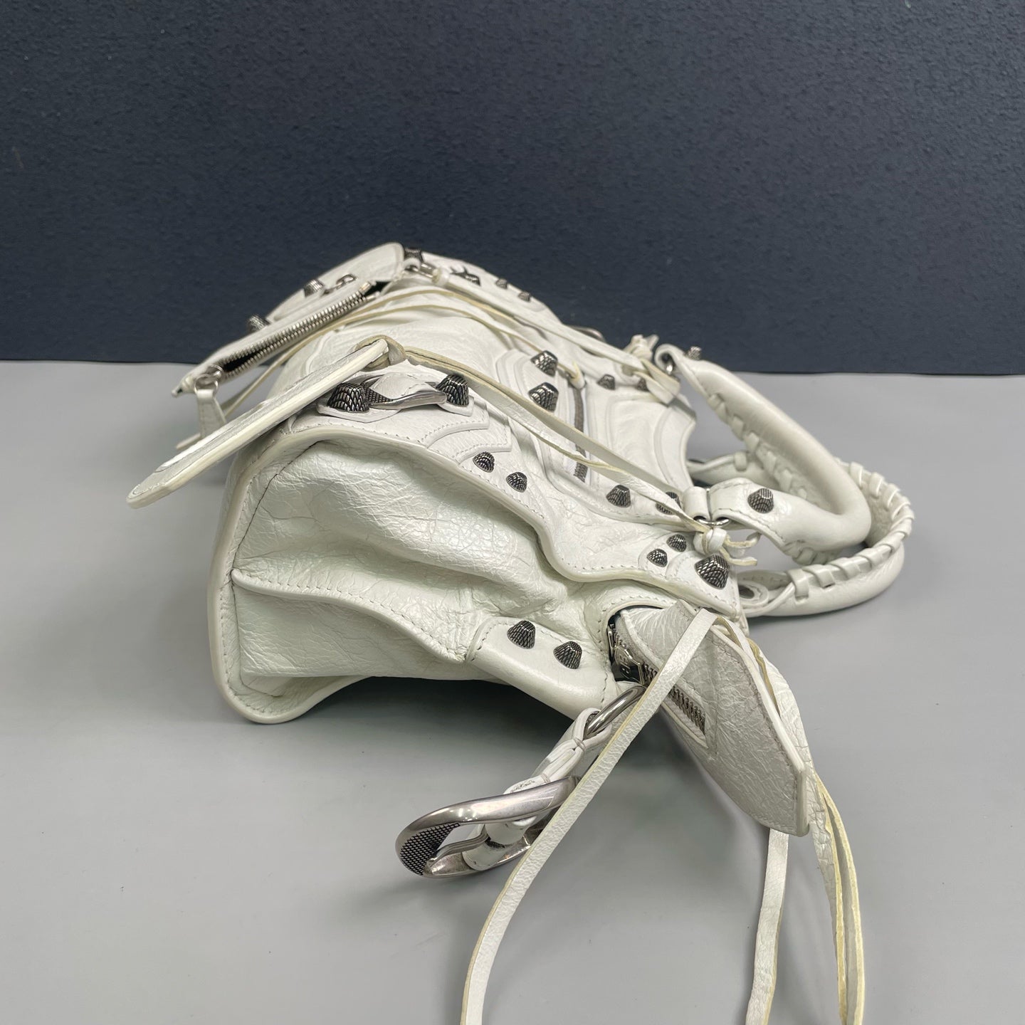 Balenciaga - Neo Cagole City Bag - Leather - White - (Small)