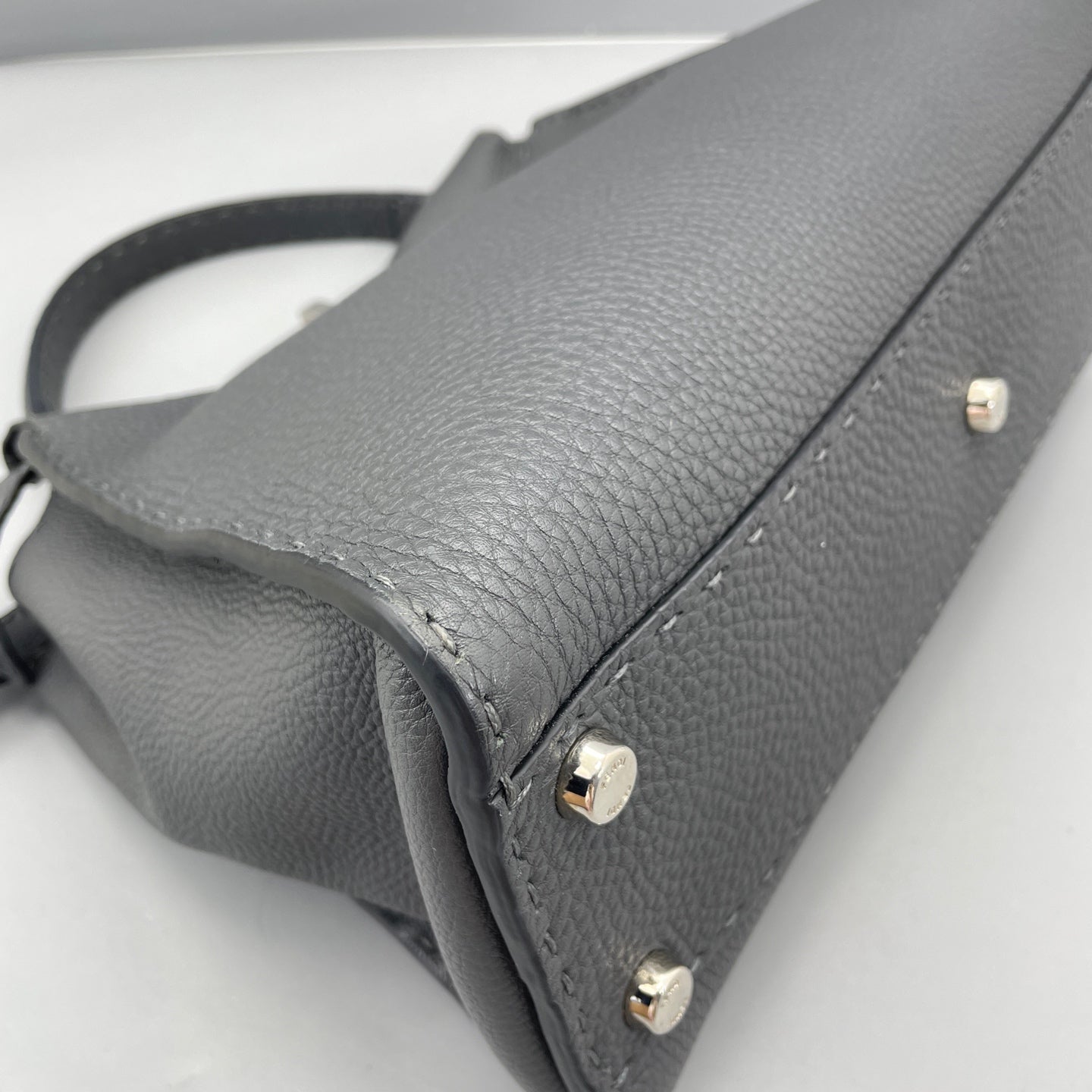 Fendi - Peekaboo - Leather - Grey - (Medium)