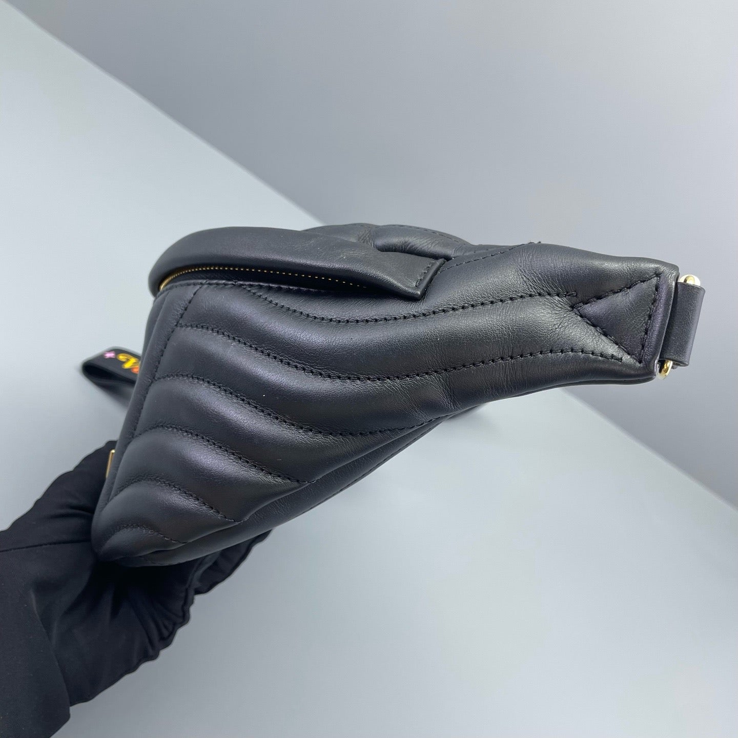 Louis Vuitton - New Wave Bumbag - Calfskin leather - Black - (Medium)