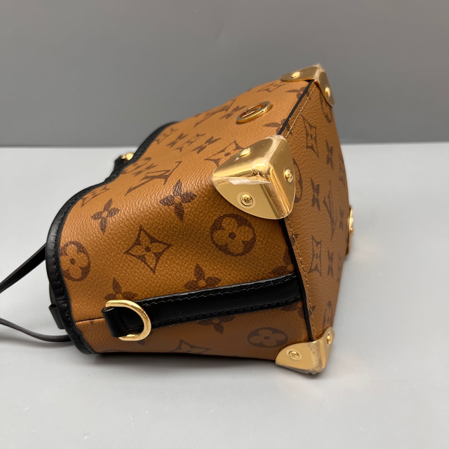 Louis Vuitton - Noé Pouch Monogram Trunk - Monogram coated canvas with leather trim - Brown - (mini)