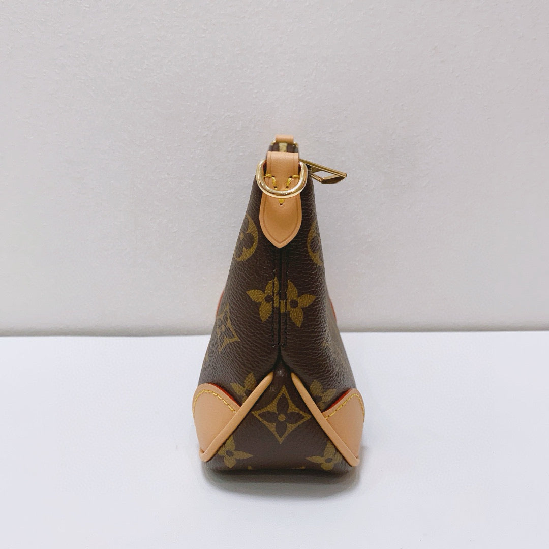 Louis Vuitton - Nano Boulogne Monogram - Monogram coated canvas with natural cowhide leather trim - Brown - (mini)