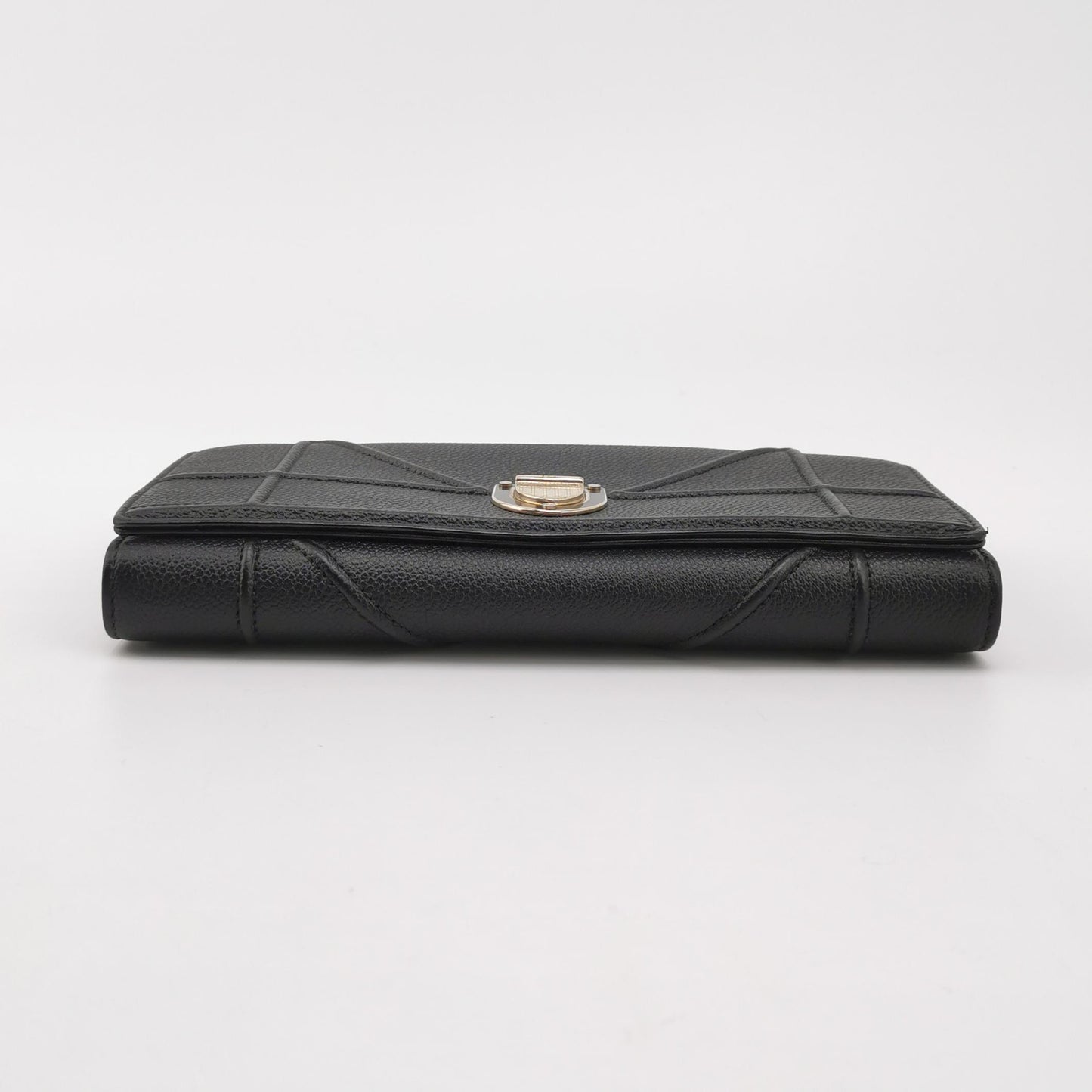 Dior - Diorama Wallet on Chain S0328OVKK M900 - Grained leather - Black - (Small)