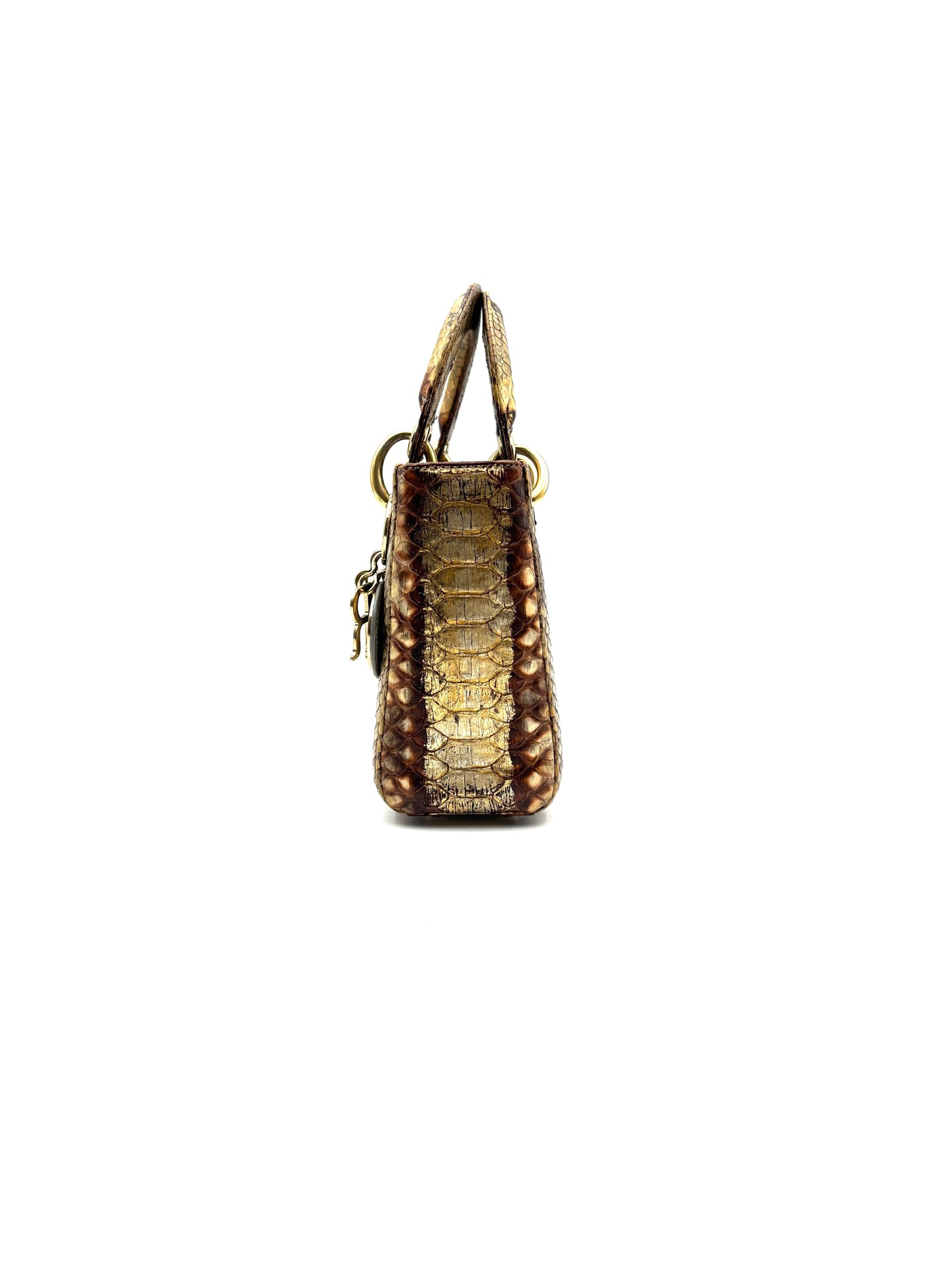 Dior - Lady Dior Mini - Exotic leathers - Python - Multicolour - (mini)