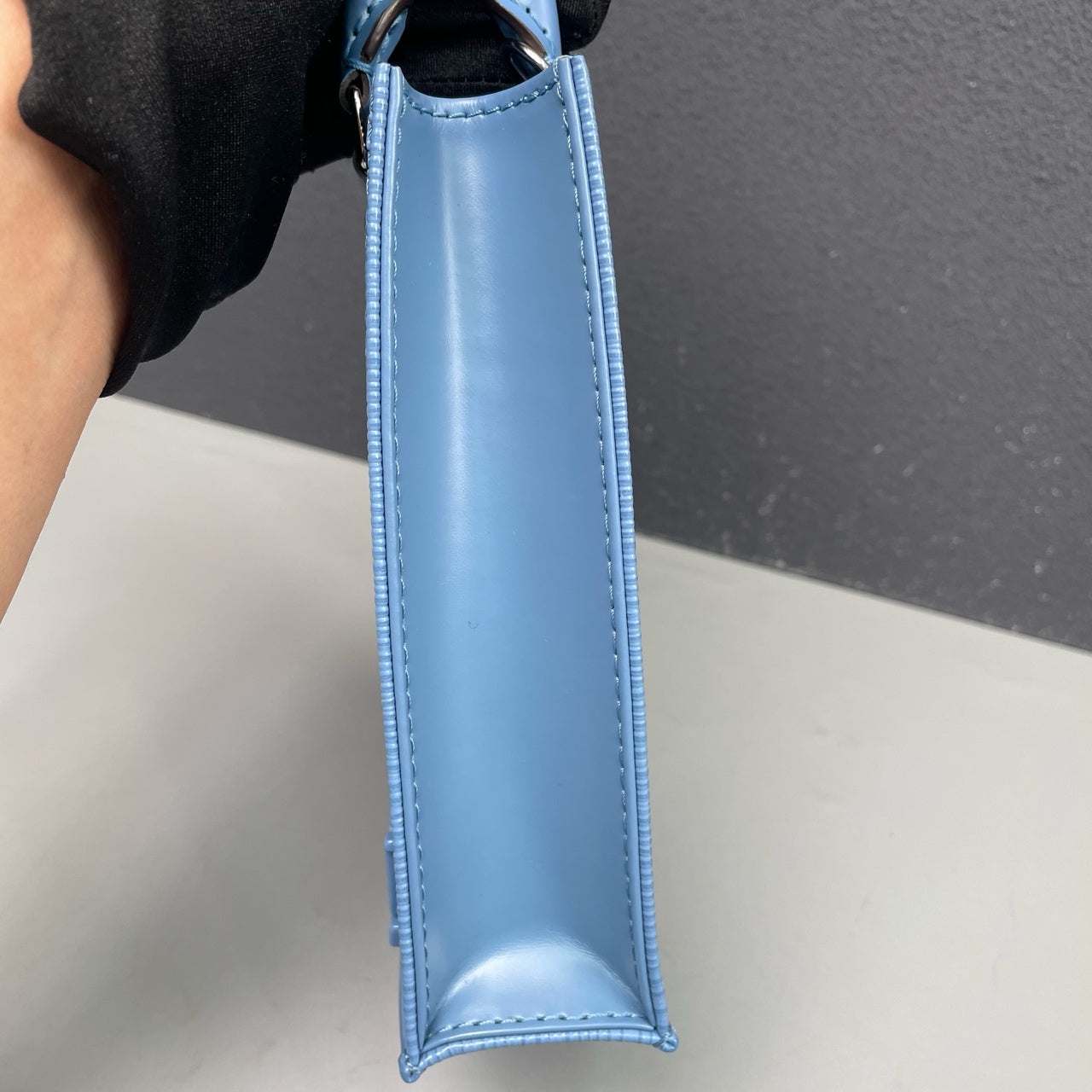 Louis Vuitton - Petit Sac Plat - Leather - Blue - (mini)