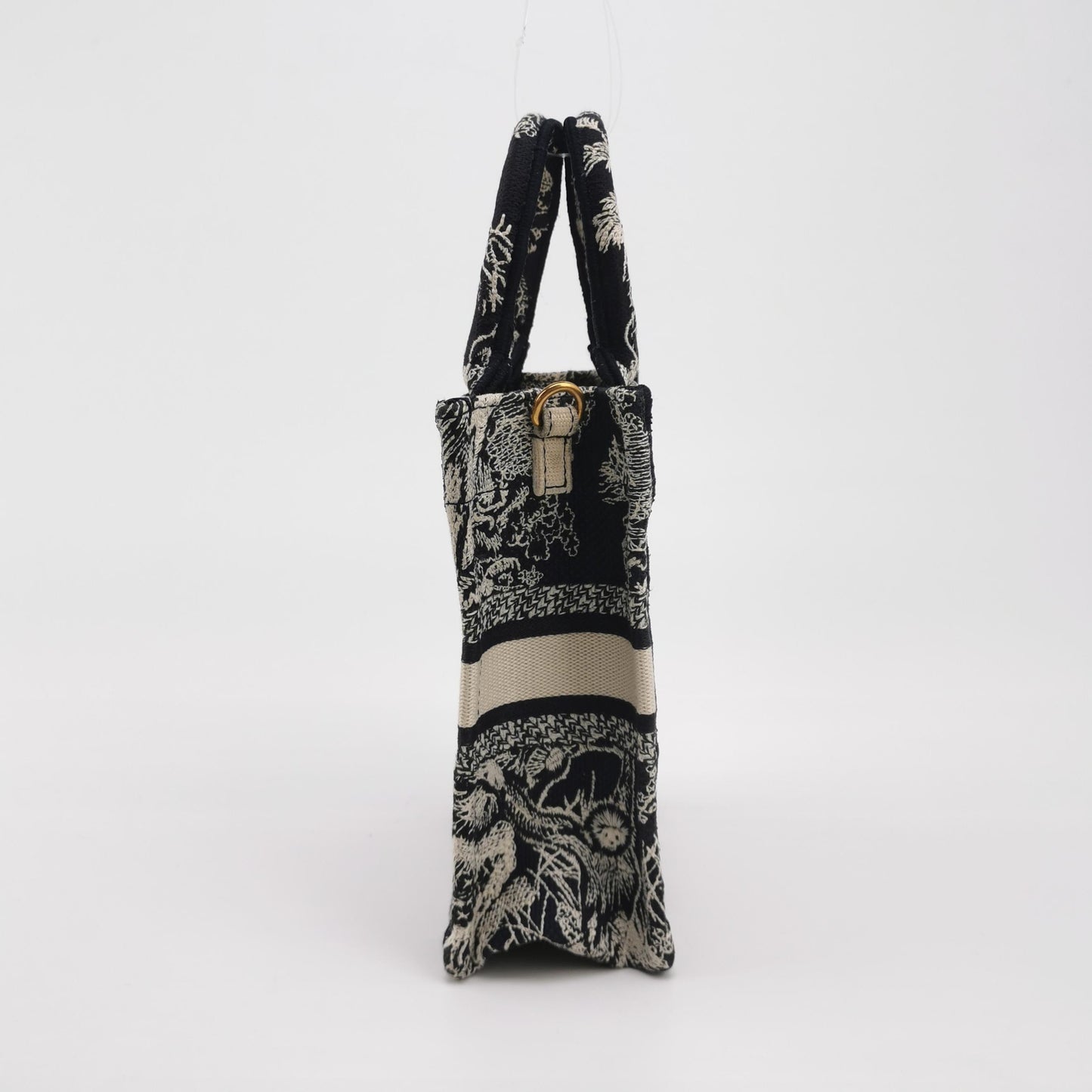 Dior - Mini Book Tote Reverse Toile de Jouy - Embroidered canvas - Blue - (mini)