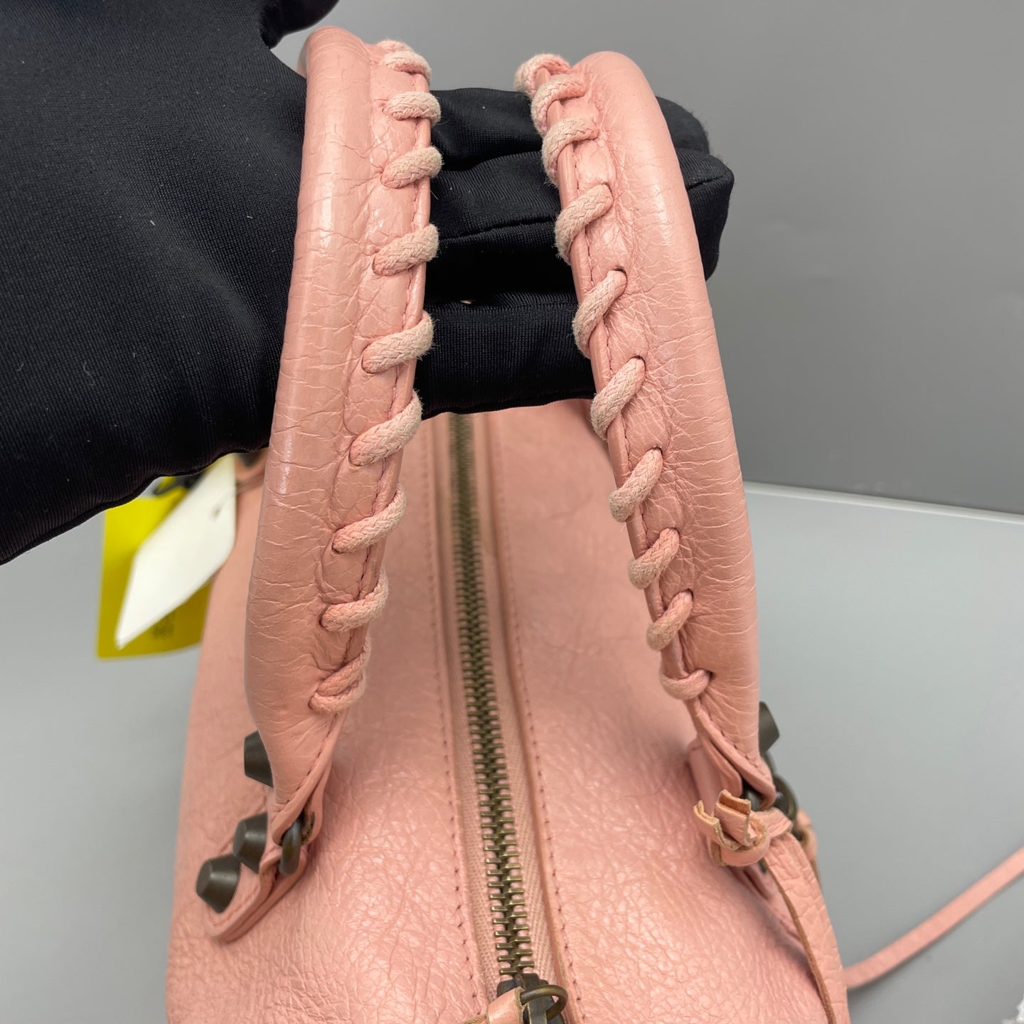 Balenciaga - Mini Boston Satchel - Leather - Pink - (mini)