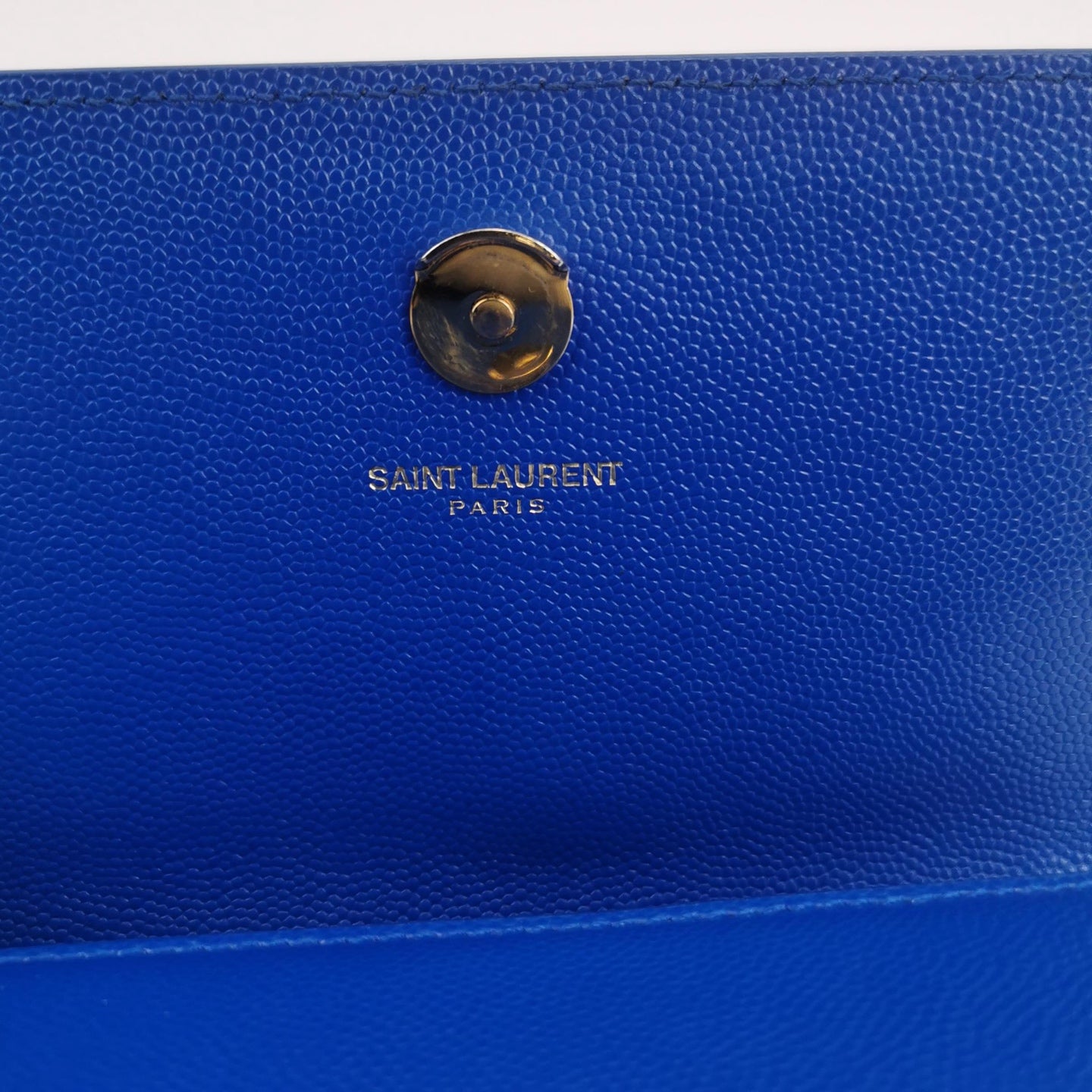 Saint Laurent - Kate - Grained Leather - Blue - (mini)