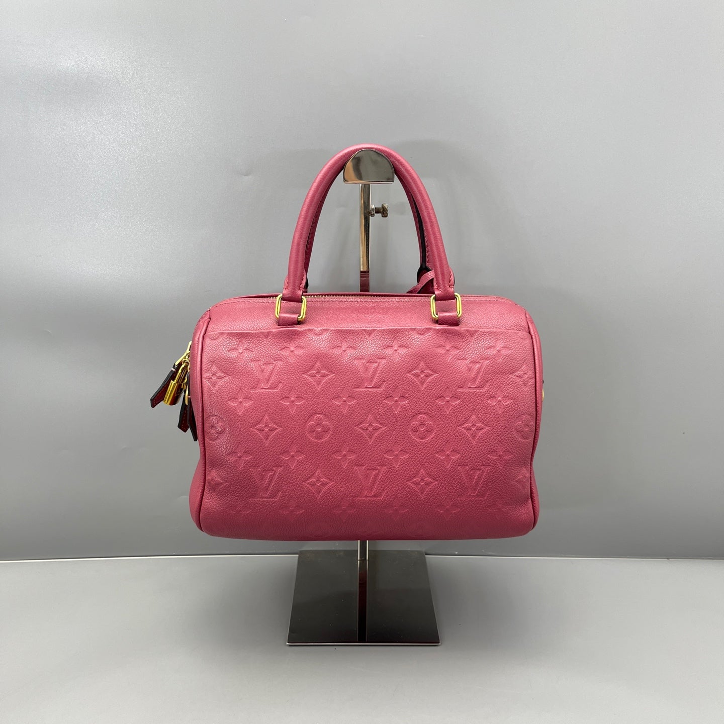 Louis Vuitton - Speedy Bandoulière 25 - Monogram Empreinte leather - Purple - (small)