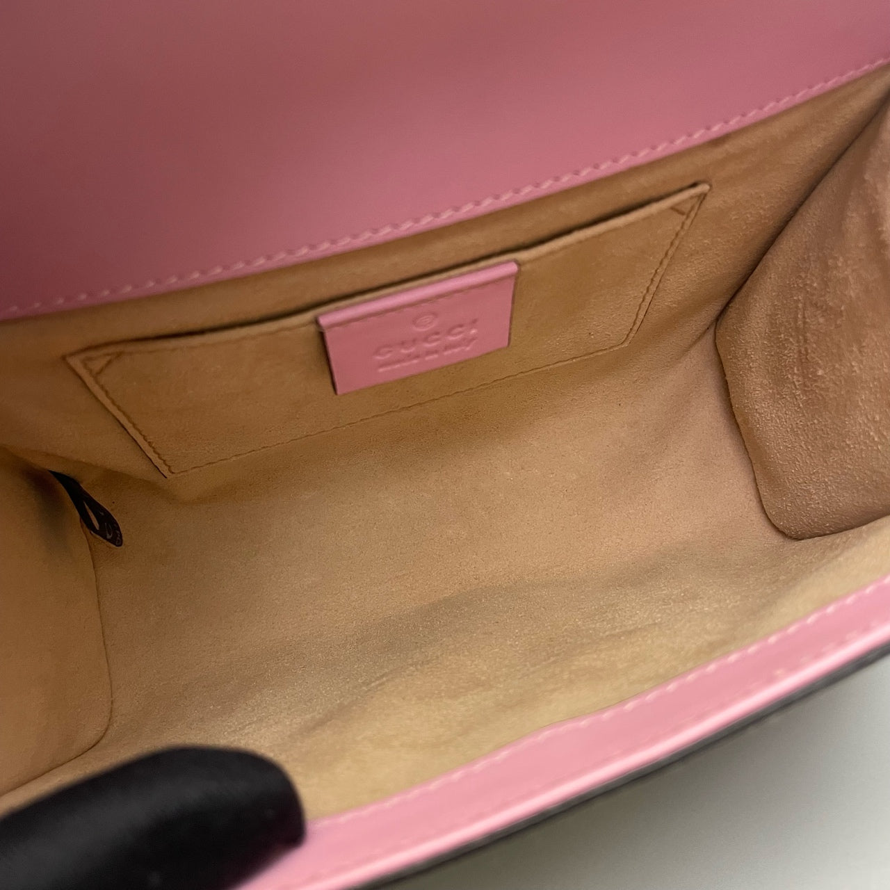 Gucci - Padlock GG Supreme Strawberry Print Small - Coated canvas with leather trim and suede lining - Beige, Pink, Red, Green - (small)
