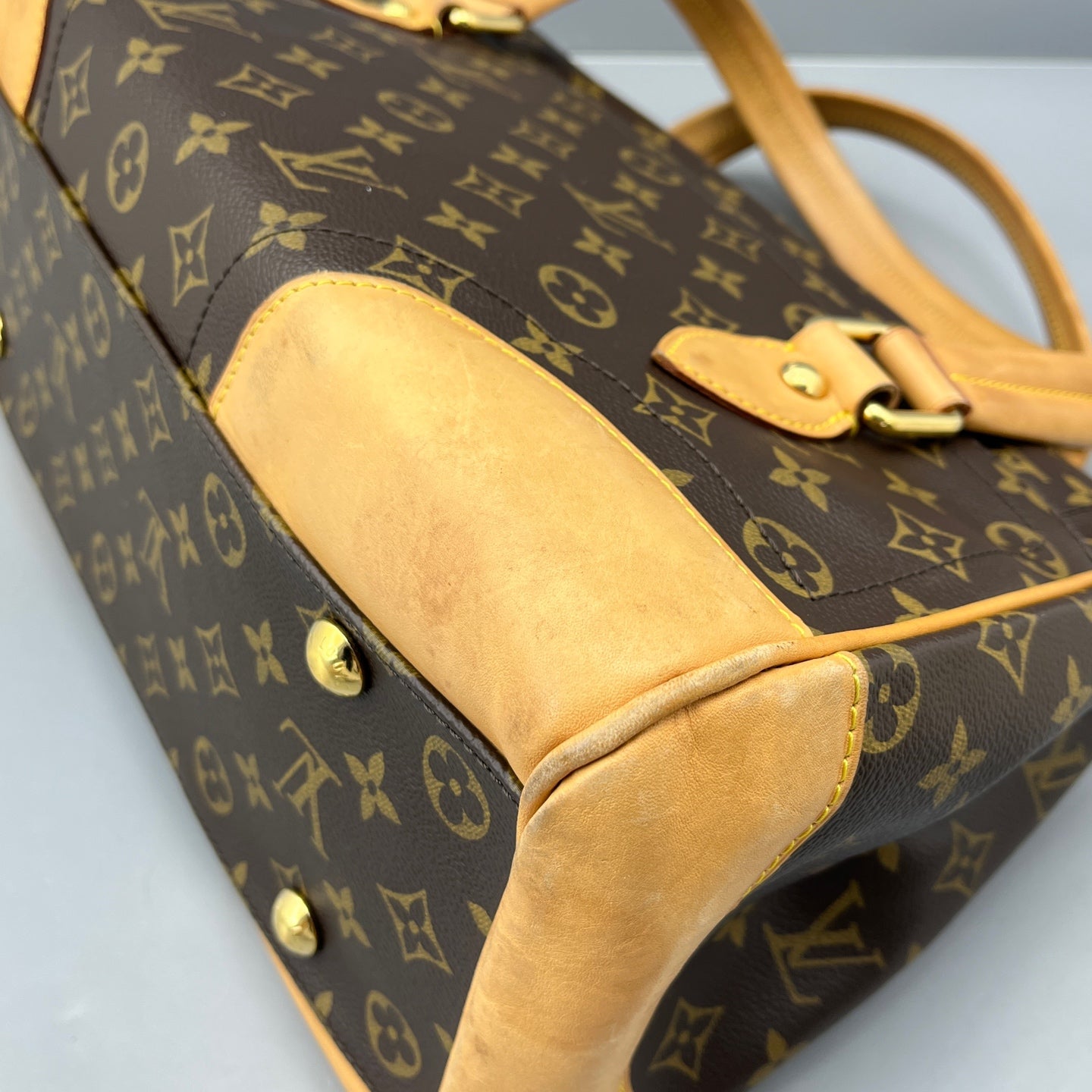 Louis Vuitton - Montaigne GM - Monogram coated canvas and Vachetta leather - Brown - (medium)