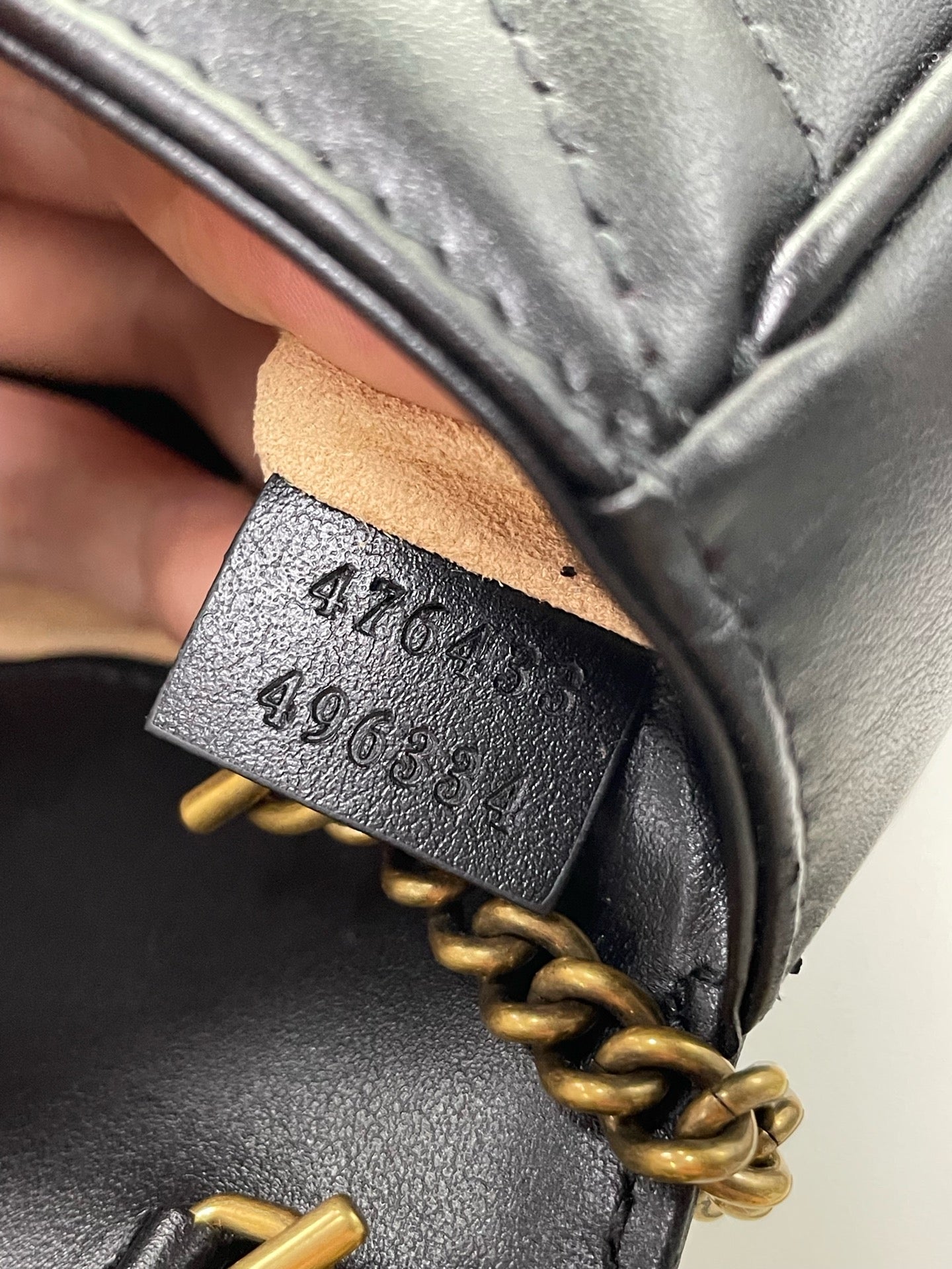 Gucci - GG Marmont Mini - Leather - Black - (mini)