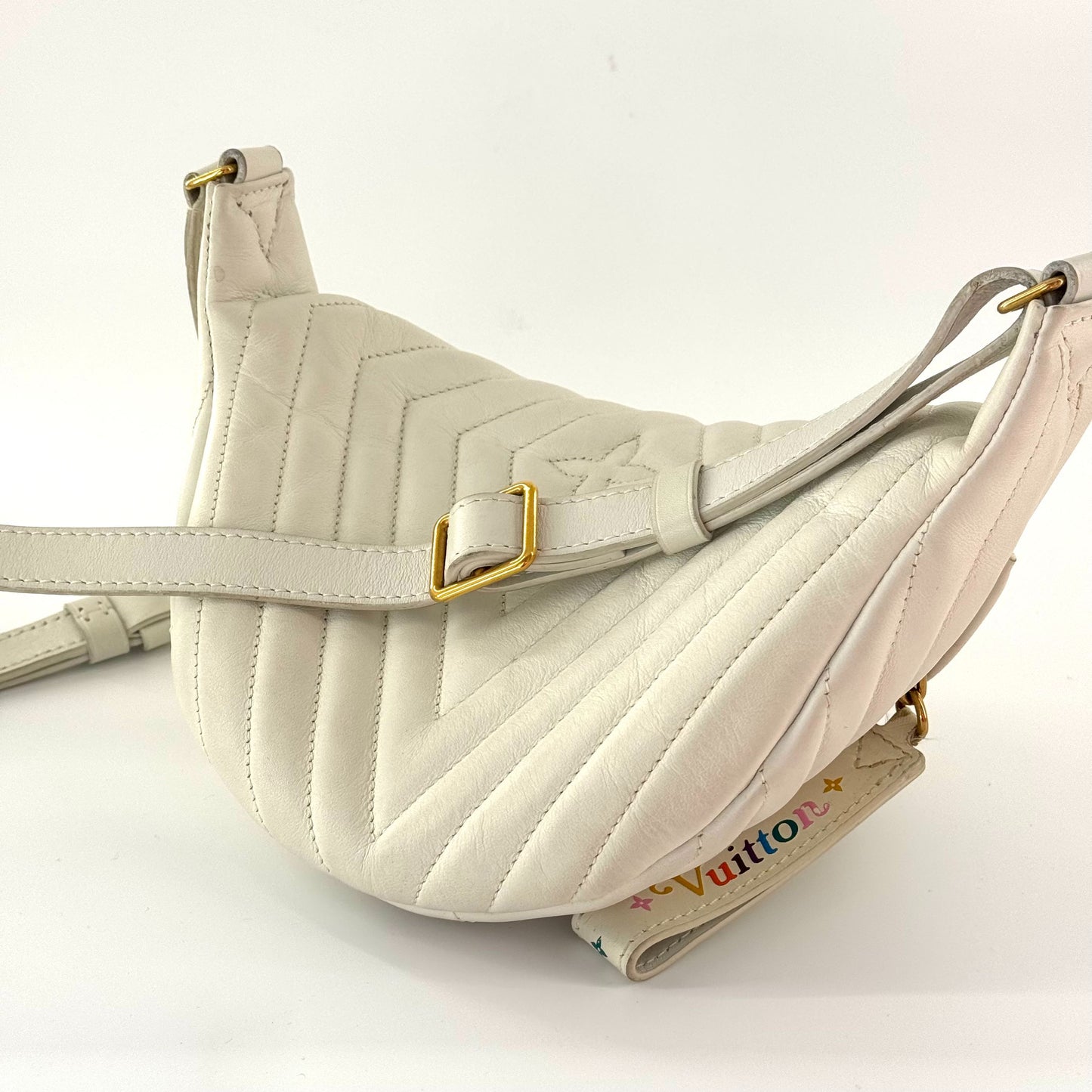Louis Vuitton - Bumbag - Leather - White - (small)
