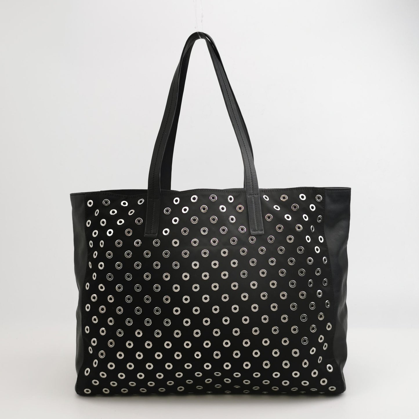 Prada - 1BG032-2EUW-F0002 - Polyamide and Leather - Black - (medium)