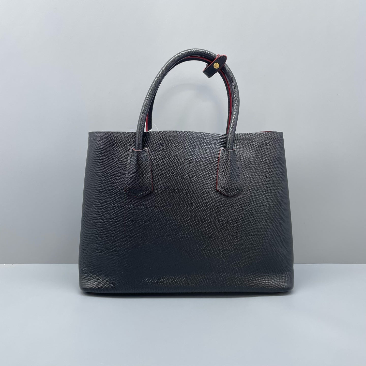 Prada - Double Bag - Saffiano leather - Black - (Medium)