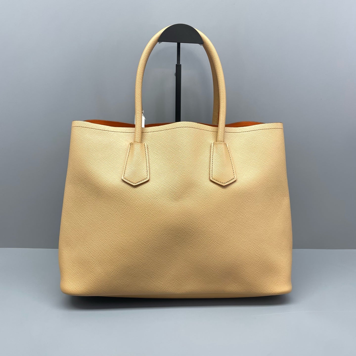 Prada - Double Tote Bag - Saffiano leather - Beige - (Large)