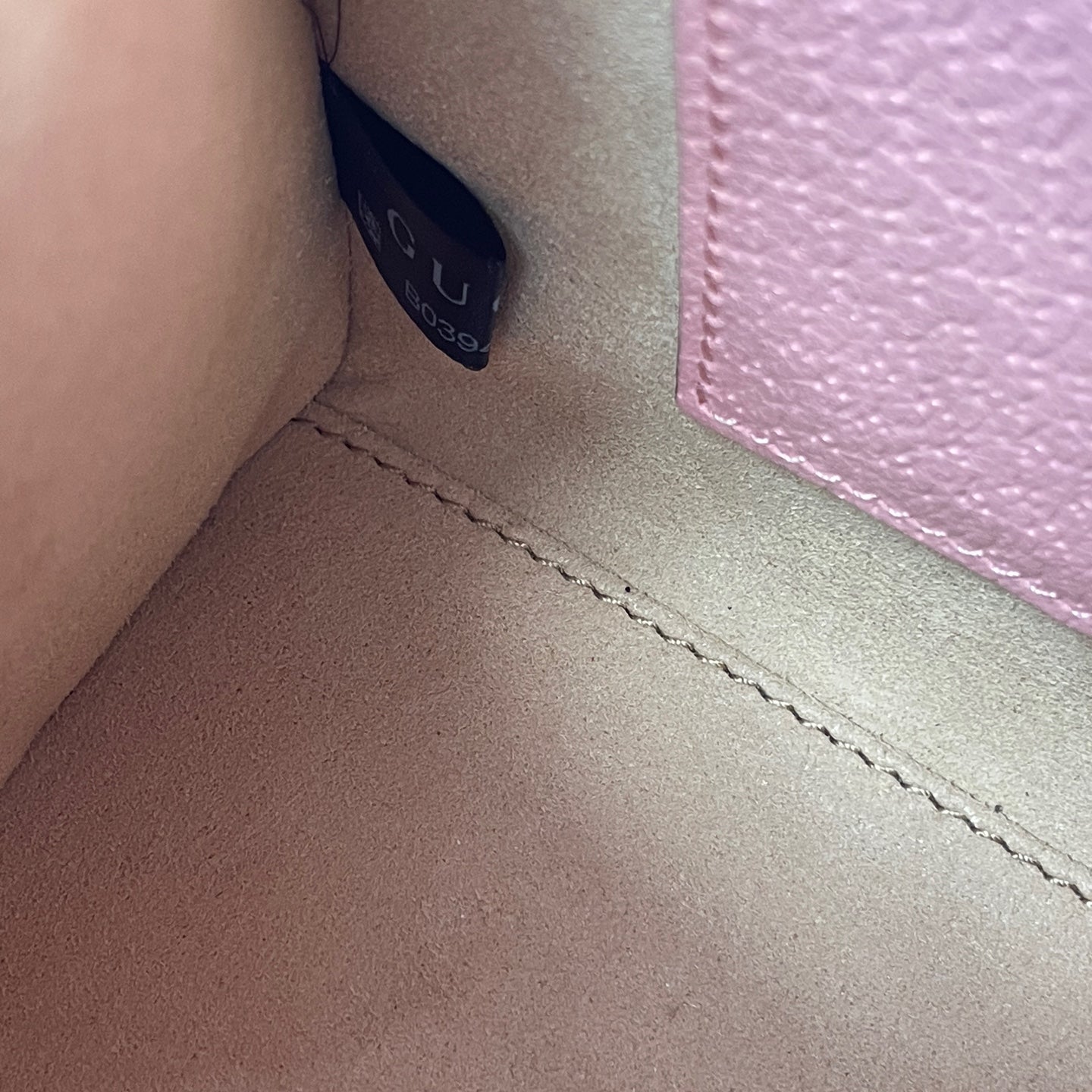 Gucci - Diana Bamboo Mini Tote Bag - Grained leather, bamboo - Pink - (mini)