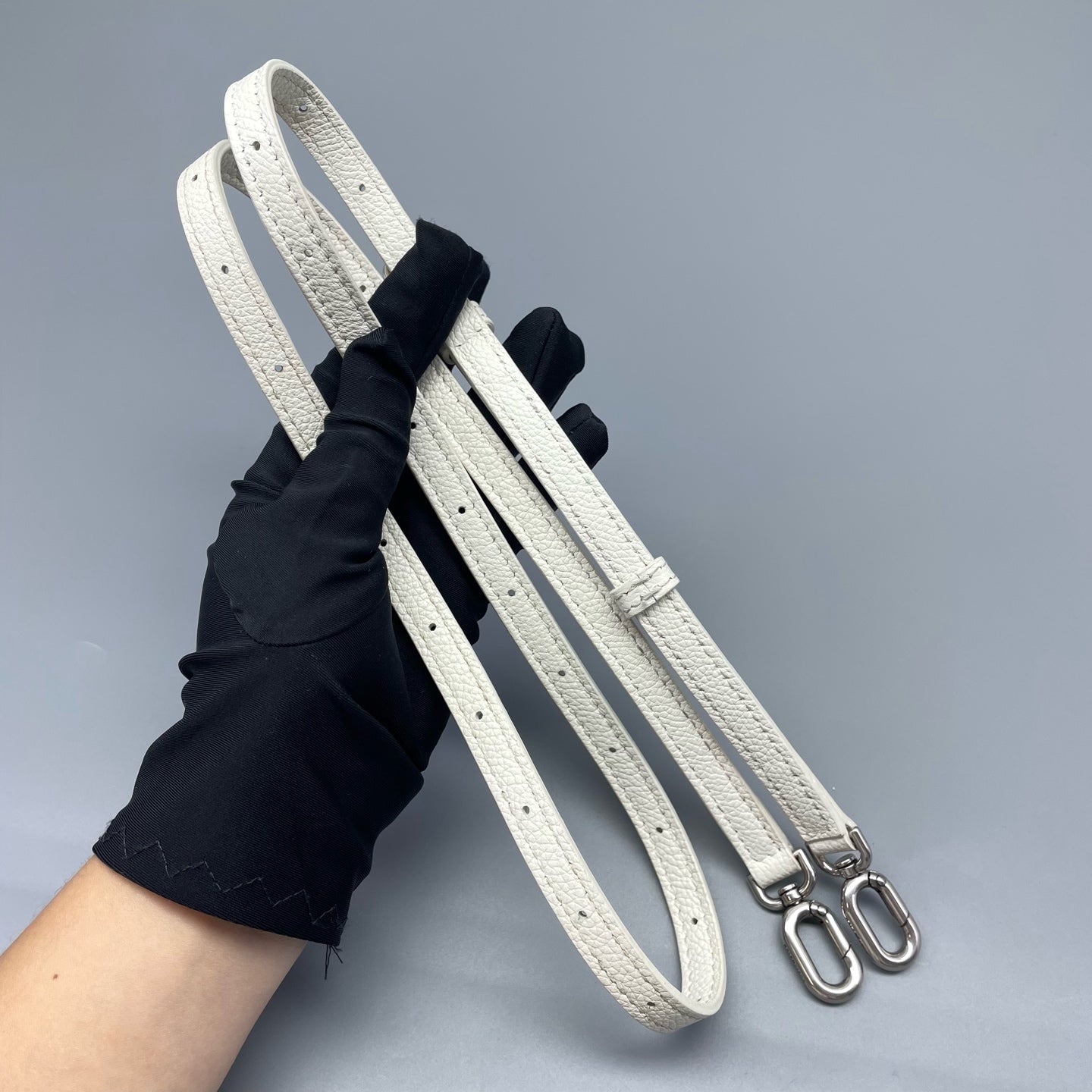 Balenciaga - Hourglass Small Bag - Grained leather - White - (mini)