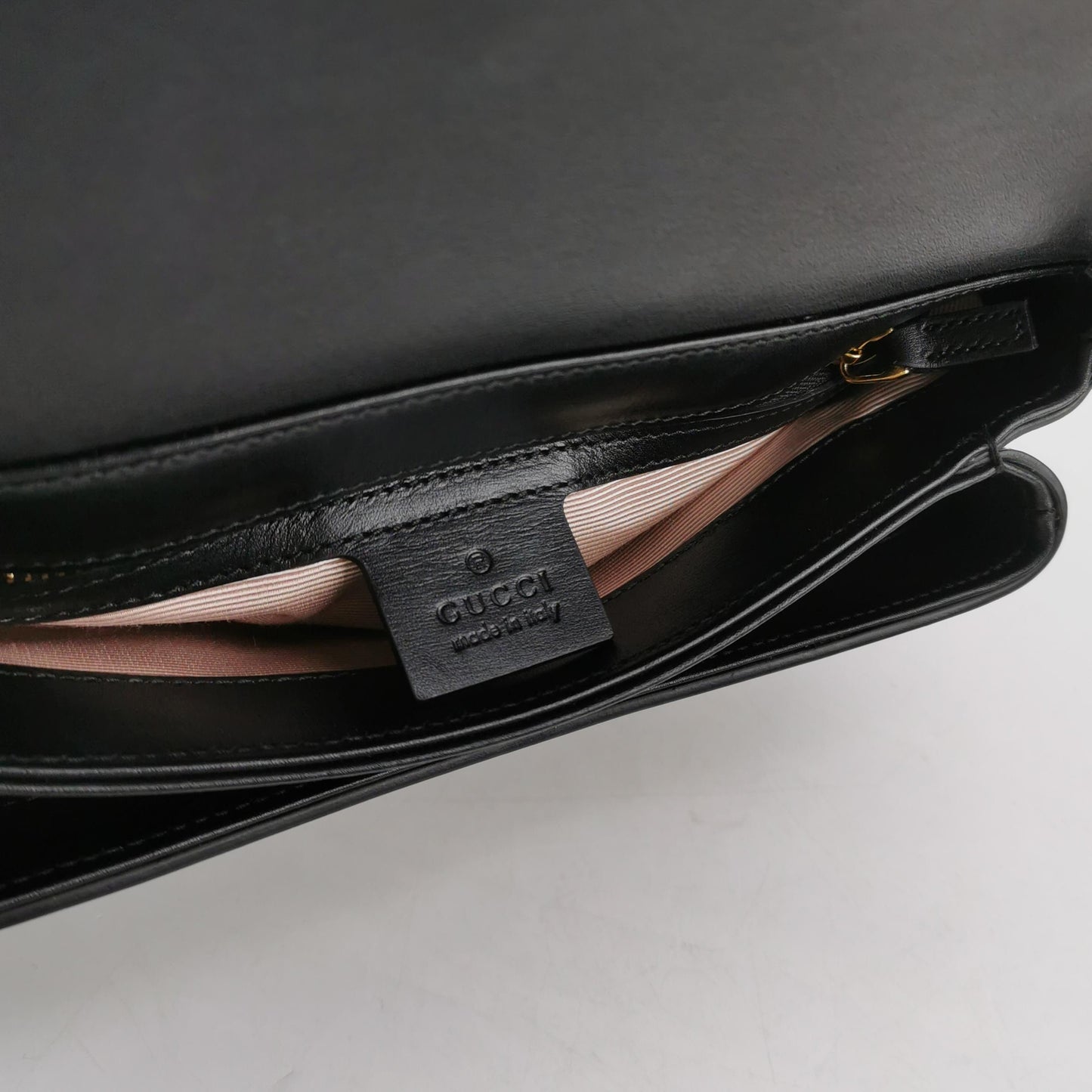 Gucci - Arli Small Shoulder Bag - Leather - Black - (small)