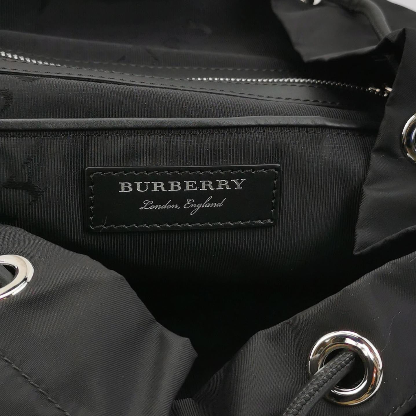 Burberry - Rucksack Backpack - Polyamide - Black - (medium)