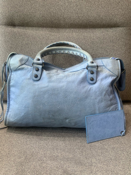 Balenciaga - Motorcycle Bag (City) - Leather - Blue - (medium)