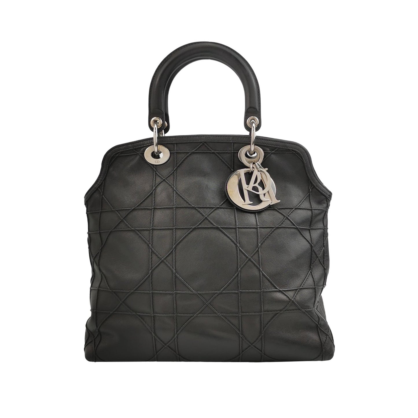 Dior - Soft Shopping Tote - Leather - Black - (Medium)