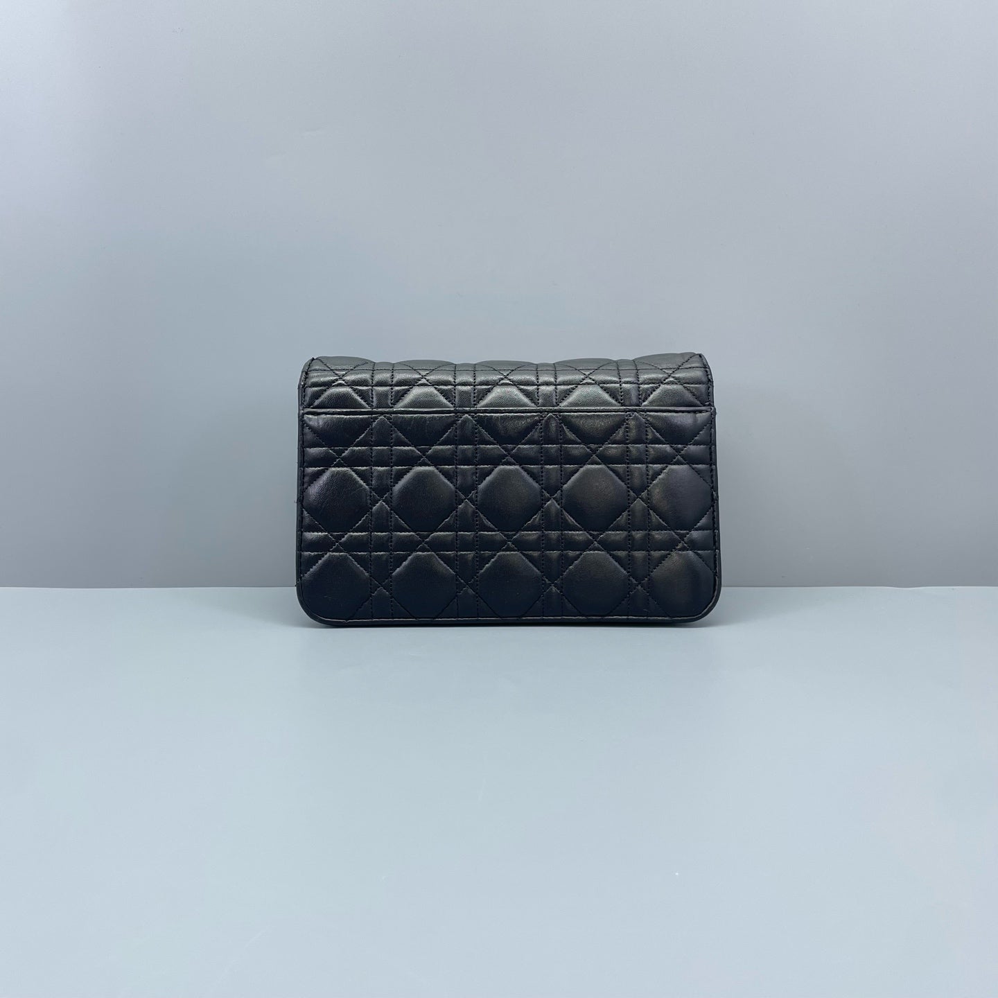 Dior - Lady Dior Quilted Chain Bag - Leather - Black - (mini)