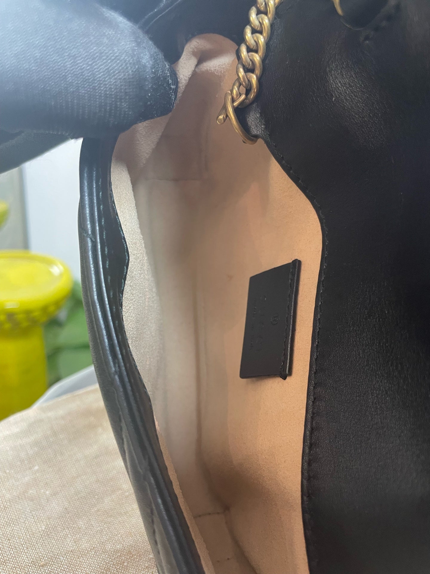 Gucci - Marmont Mini - Leather - Black - (mini)