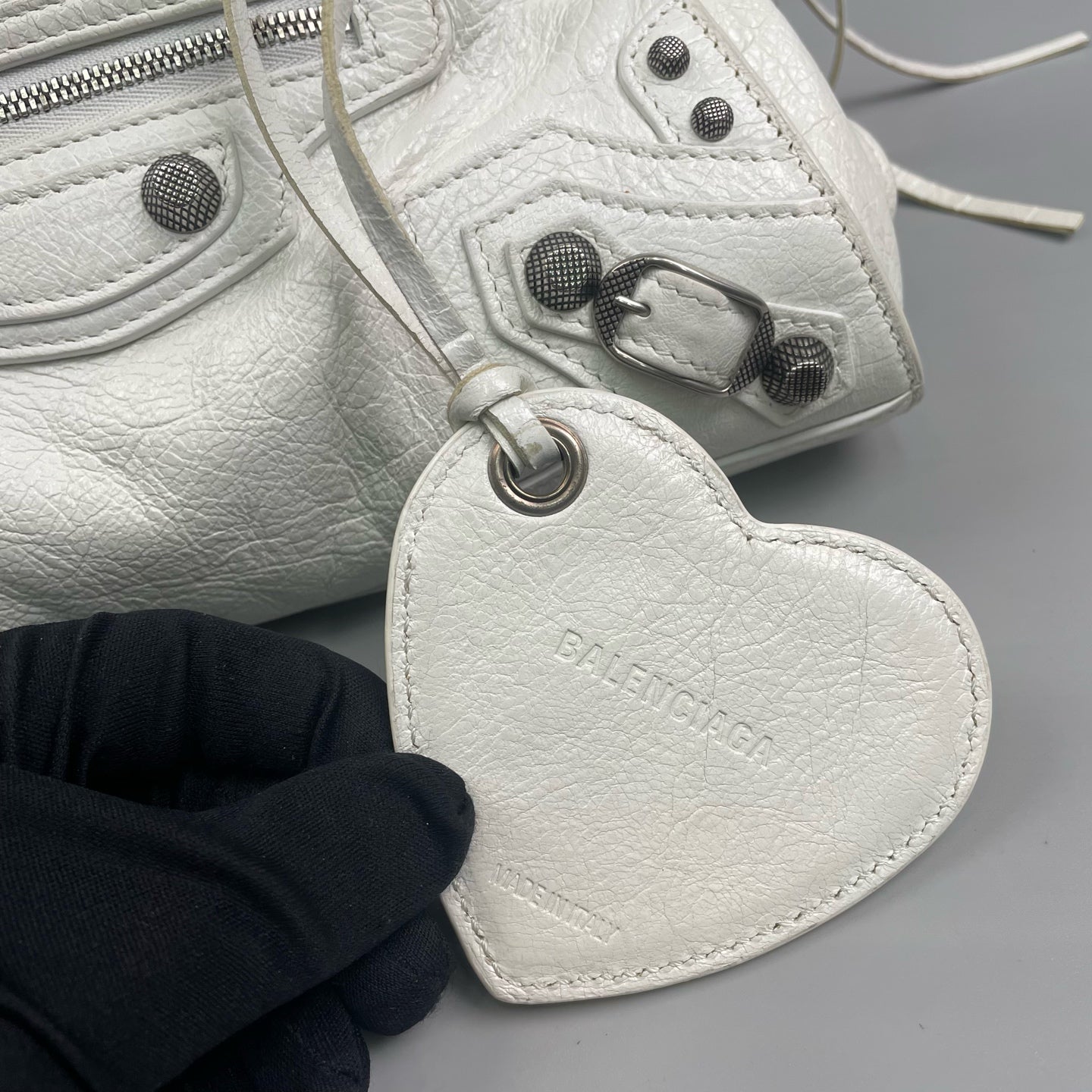 Balenciaga - Neo Cagole City Bag - Leather - White - (Small)
