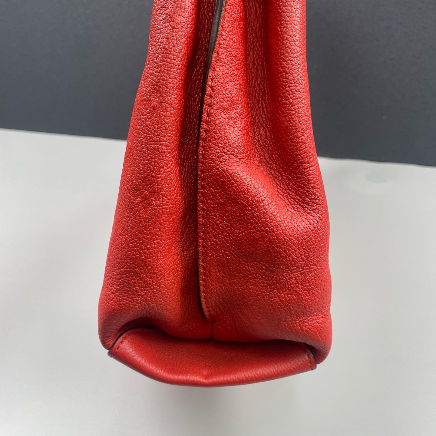 Louis Vuitton - Monogram Empreinte Hobo with Front Lock - Leather - Red - (medium)