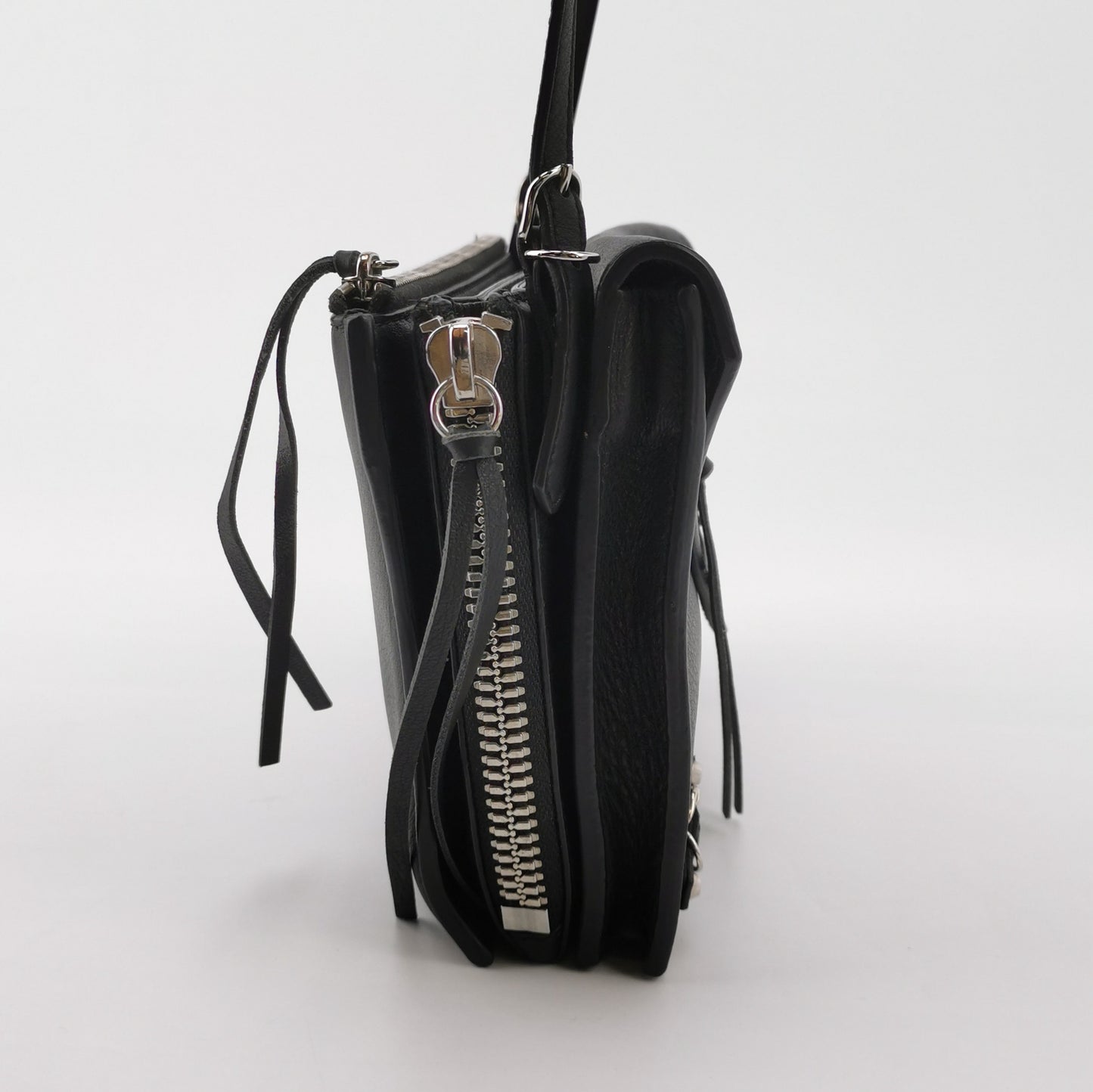 Balenciaga - Neo Classic Envelope Crossbody Bag - Leather - Black - (small)