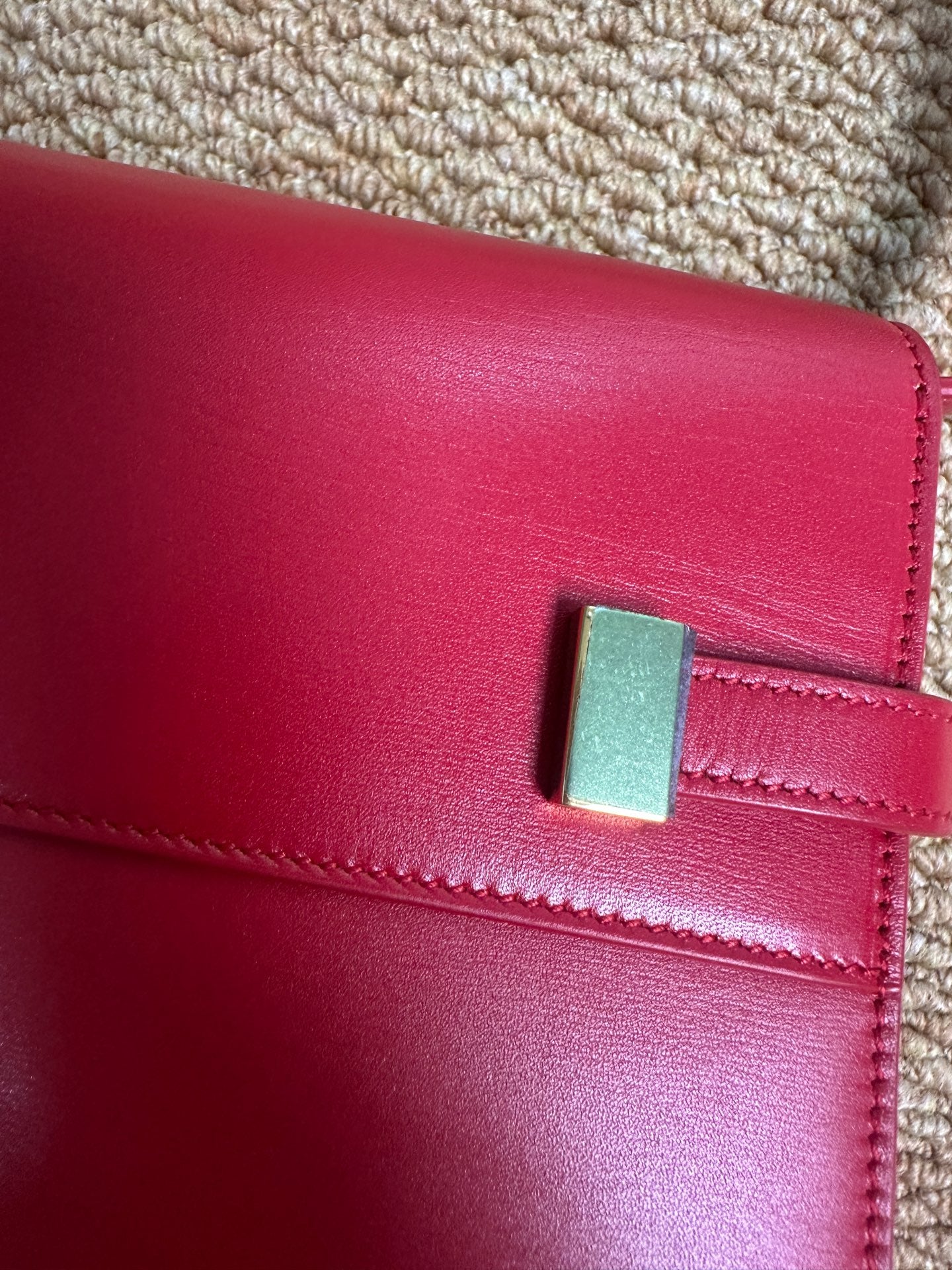 Saint Laurent - Manhattan - Leather - Red - (Medium)