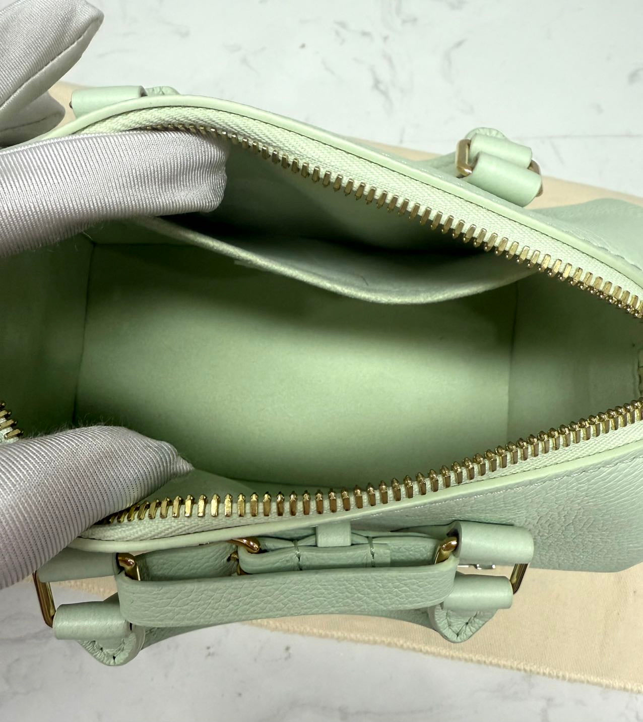 Louis Vuitton - Speedy 18 Valentine's Day Limited Edition - Leather - Green - (mini)