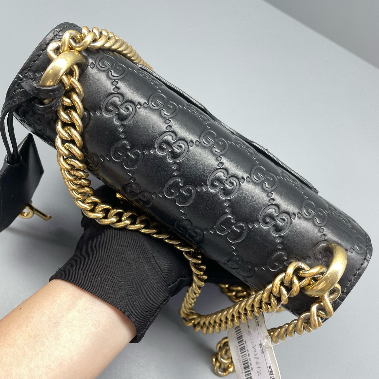 Gucci - Padlock - Leather - Black - (small)