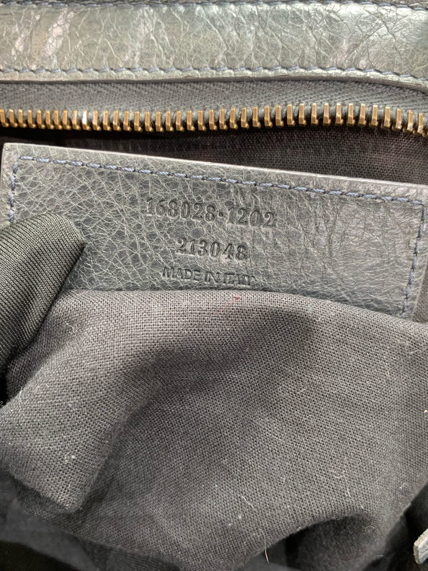 Balenciaga - City - Leather - Grey - (large)