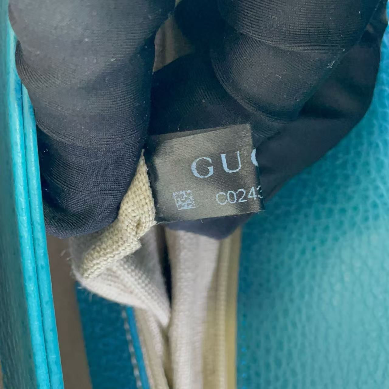 Gucci - Interlocking G Flap Shoulder Bag (Outlet Edition) - Grained leather - Blue - (large)