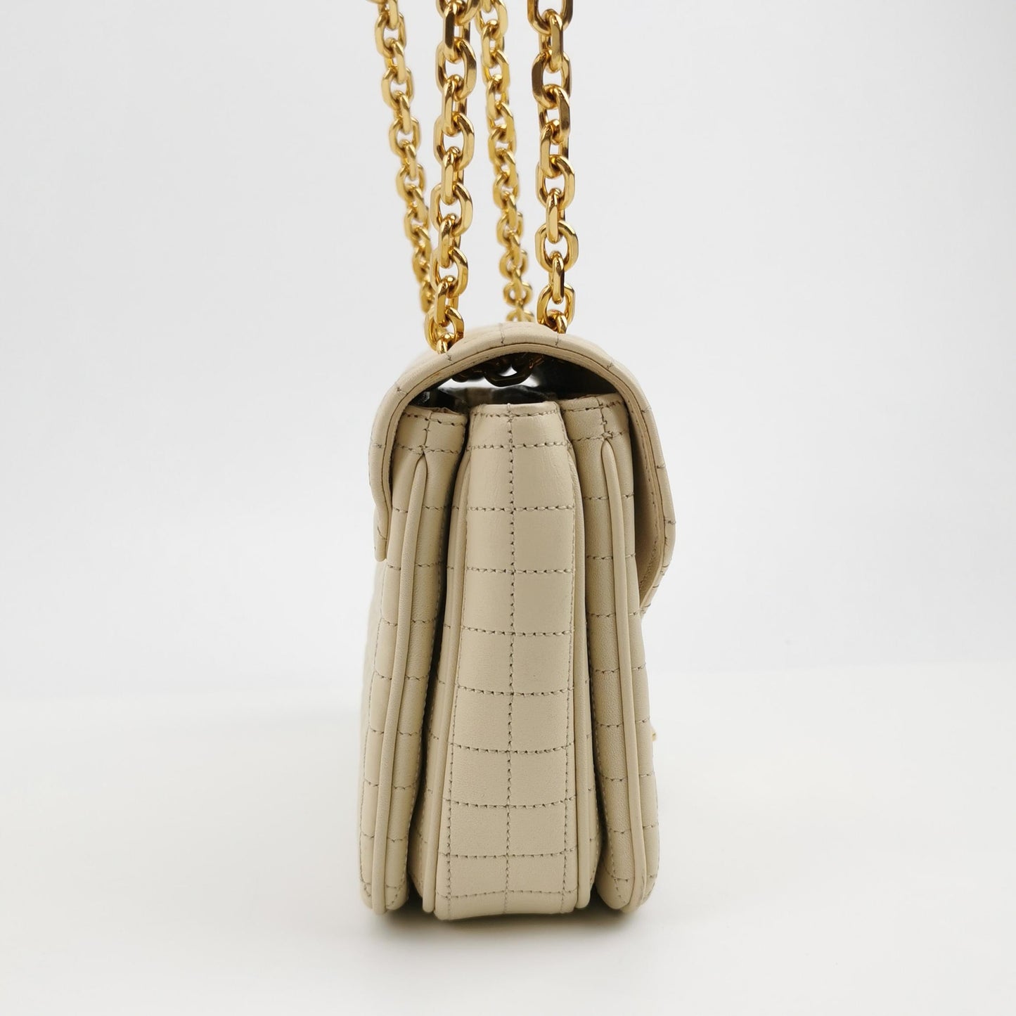 Celine - C Bag Quilted - Leather - Beige - (medium)