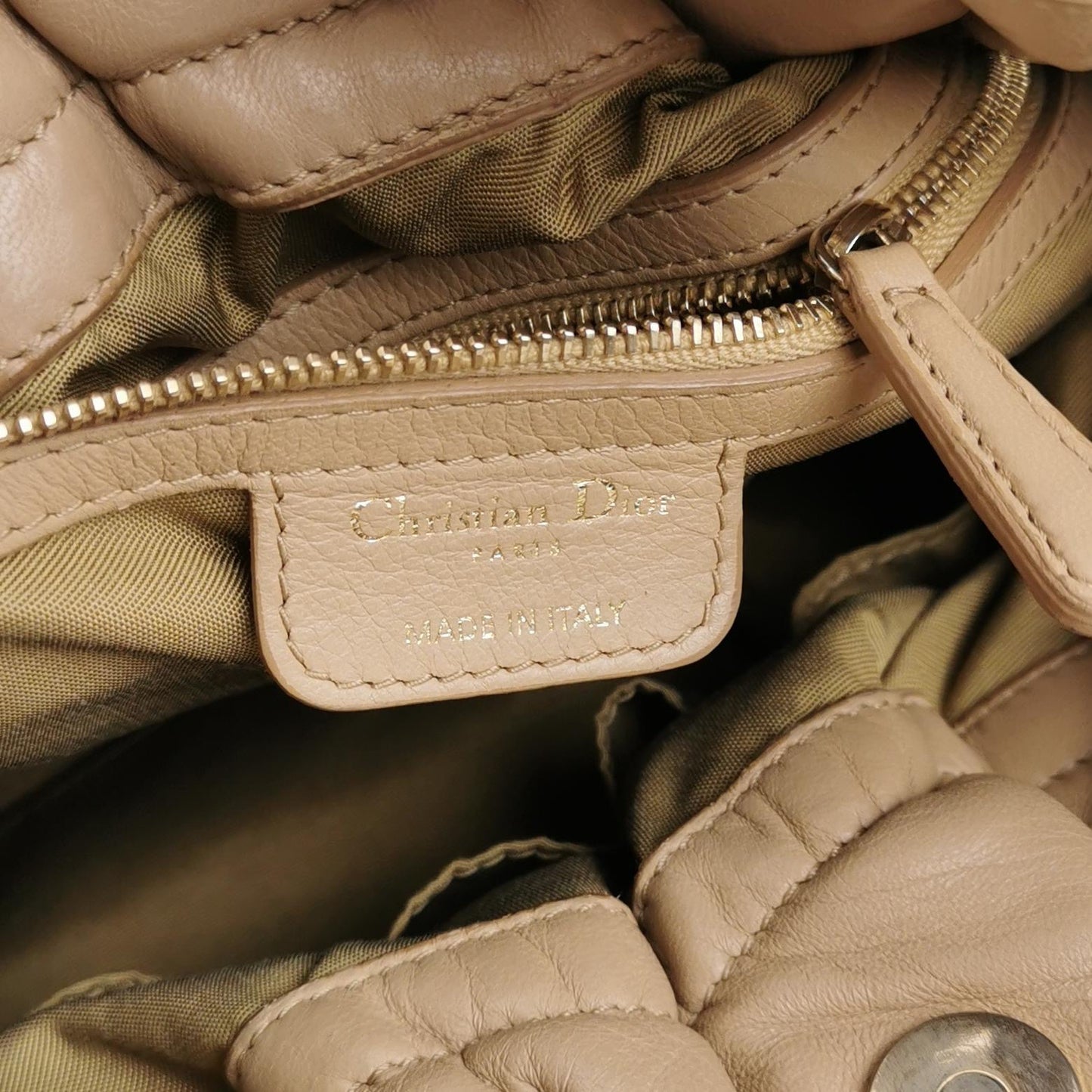 Dior - Dior Toujours - Leather - Beige - (medium)