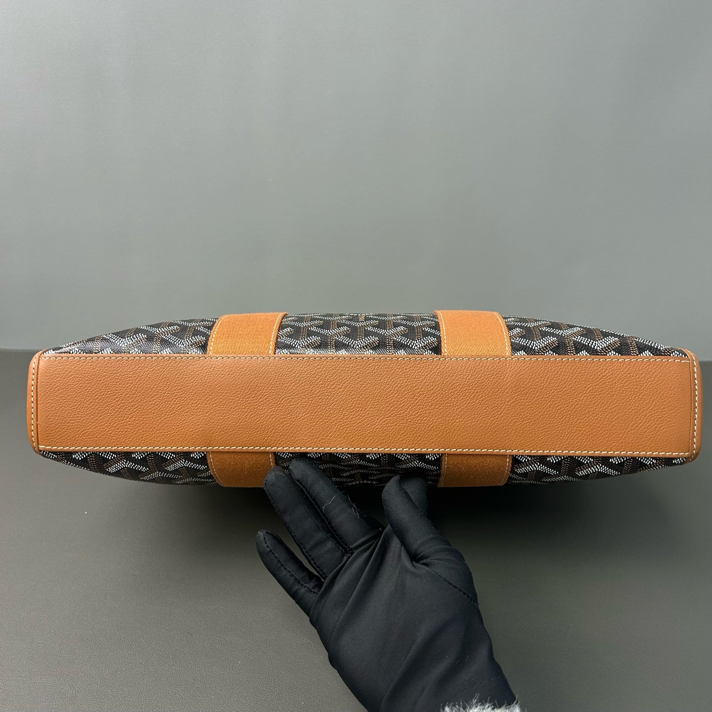Goyard - Morvan Briefcase - Goyardine canvas and Leather - Black - (large)