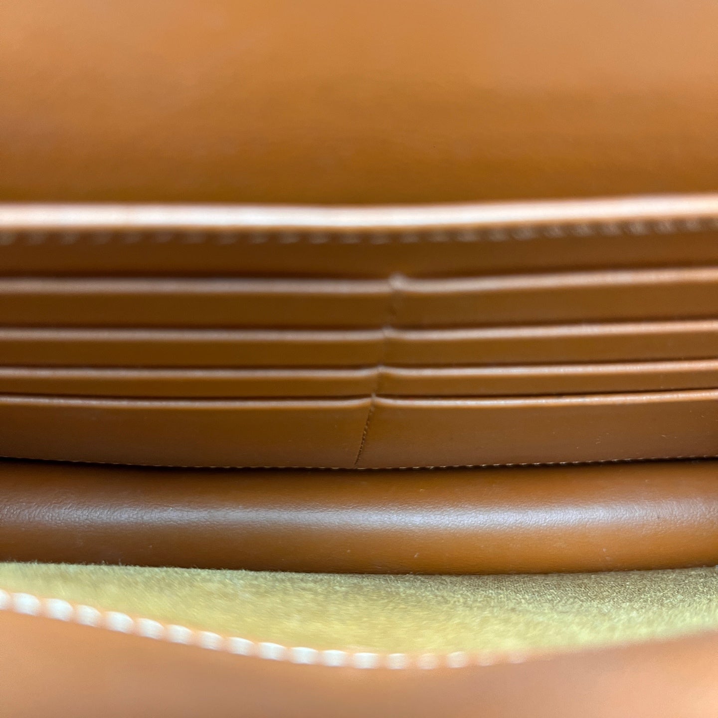 Celine - Triomphe Canvas Wallet on Chain Envelope Bag - Coated canvas and calfskin leather - Brown and Camel - (small)