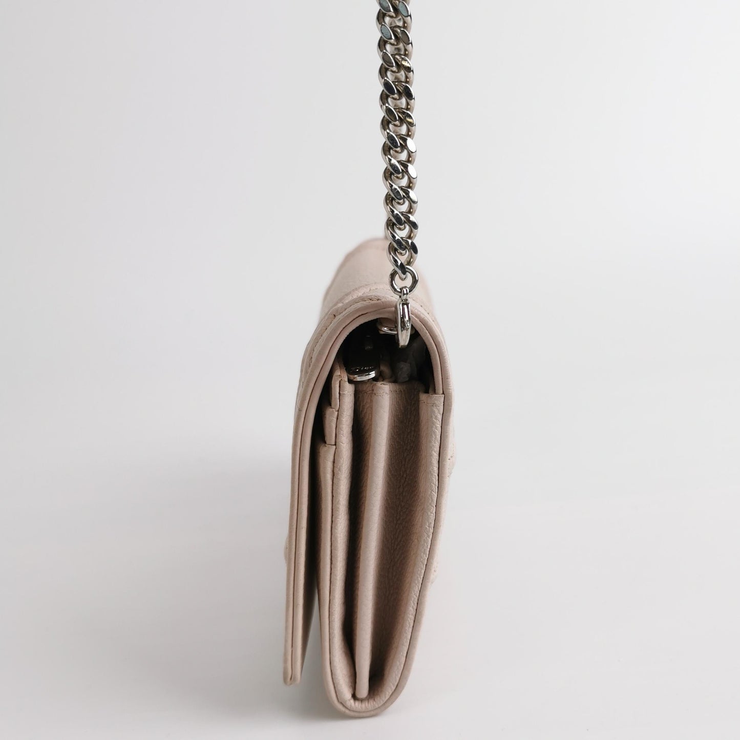 Dior - Diorama Wallet on Chain - Leather - Pink - (mini)
