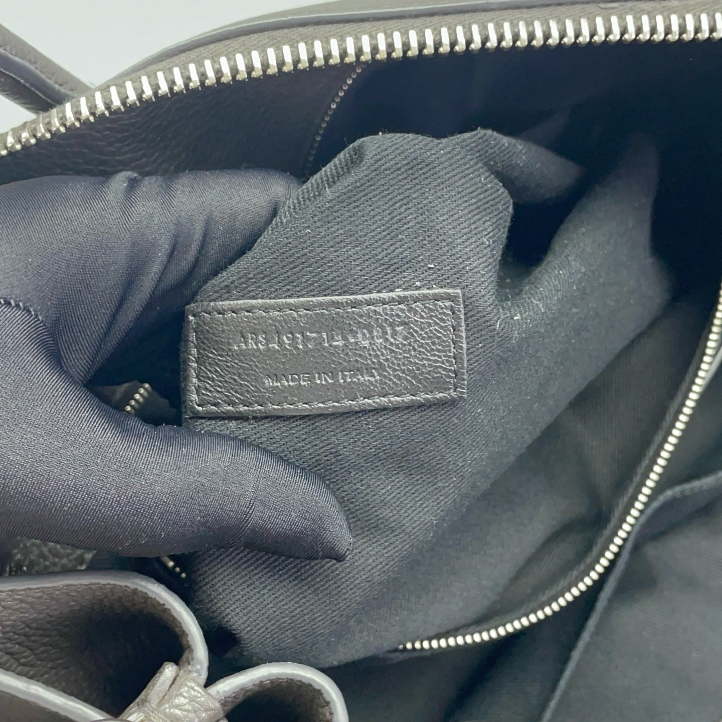 Saint Laurent - Sac de Jour - Pebbled calfskin leather - Grey - (Large)