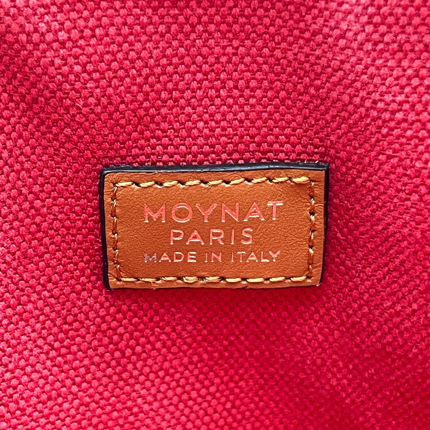 Moynat - Multicolor Printed Tote Bag - Coated canvas with leather trim - Blue, Gold, Multicolour (stripe) - (Medium)