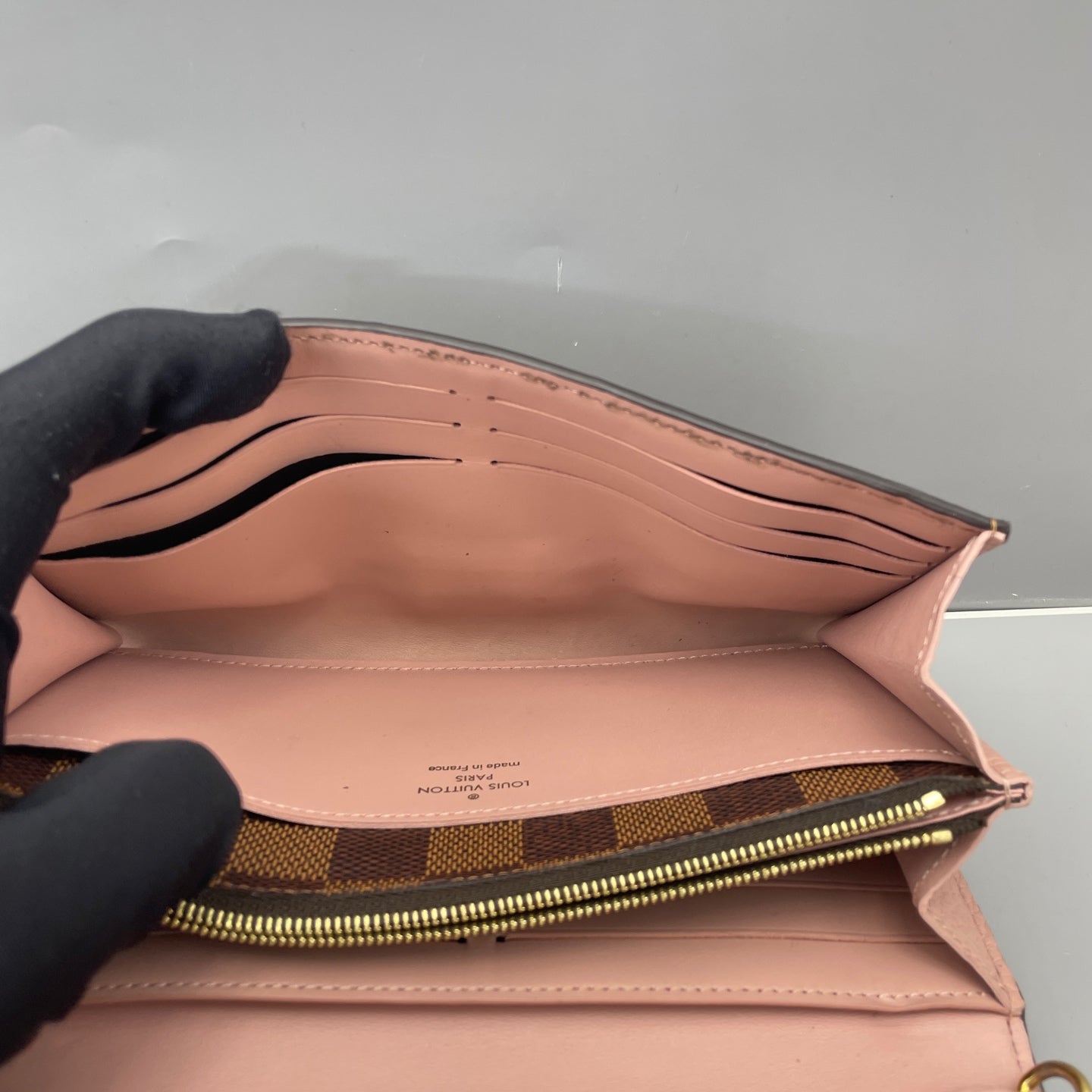 Louis Vuitton - Pochette Felicie - Coated canvas with leather lining - Brown - (mini)