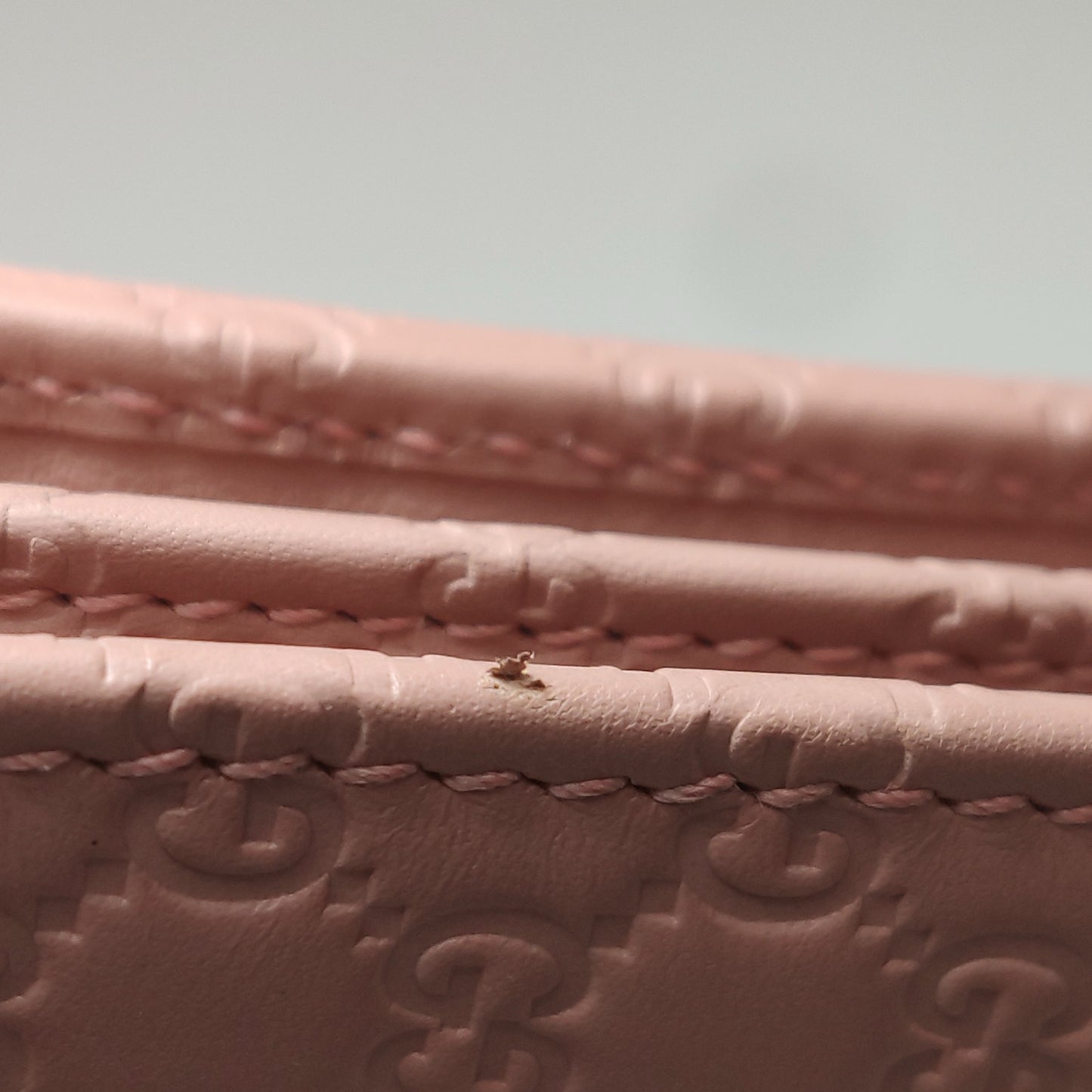 Gucci - Microguccissima Wallet on Chain (WOC) - Leather - Pink - (mini)