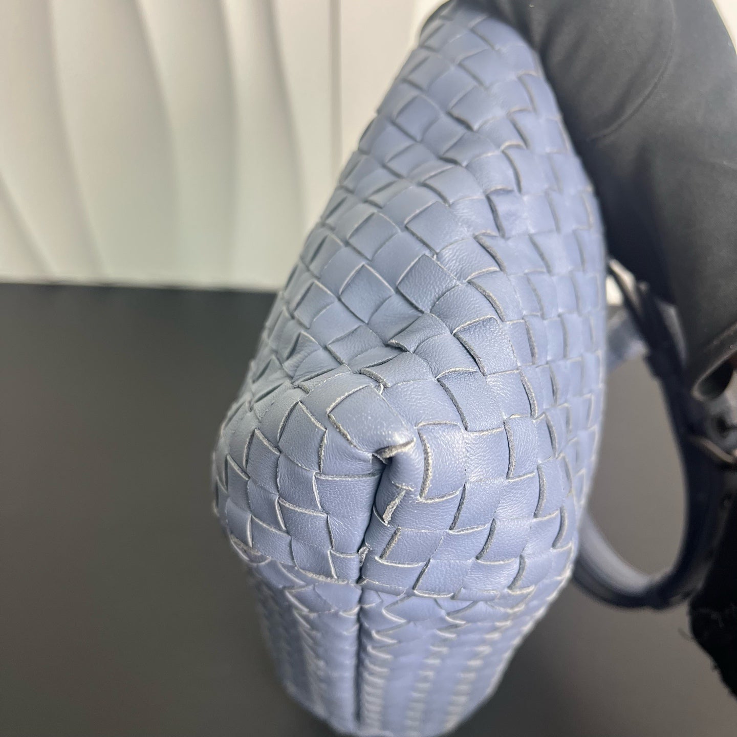 Bottega Veneta - Roma Tote - Lambskin leather - Blue - (medium)