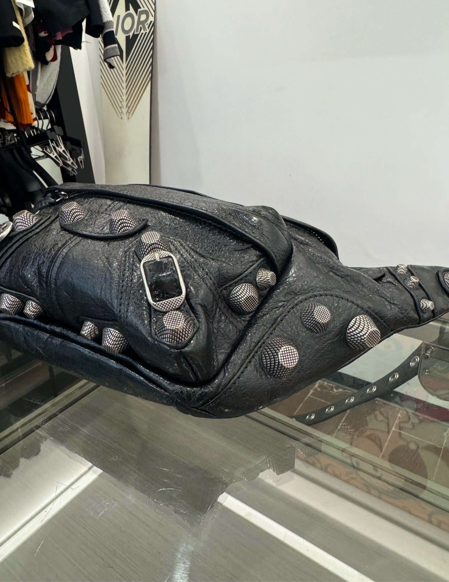 Balenciaga - Cagole - Leather - Black - (Medium)